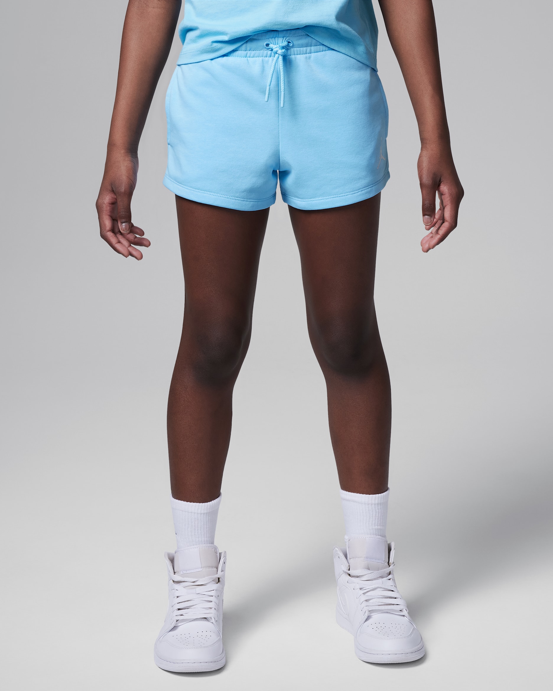 Jordan Essentials Big Kids' Shorts - Aquarius Blue