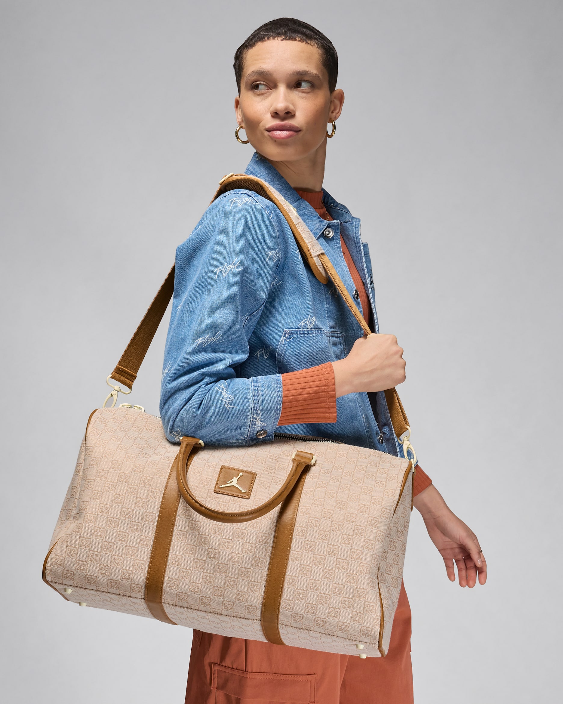 Bolsa de lona (25 L) Jordan Monogram - Leche de coco