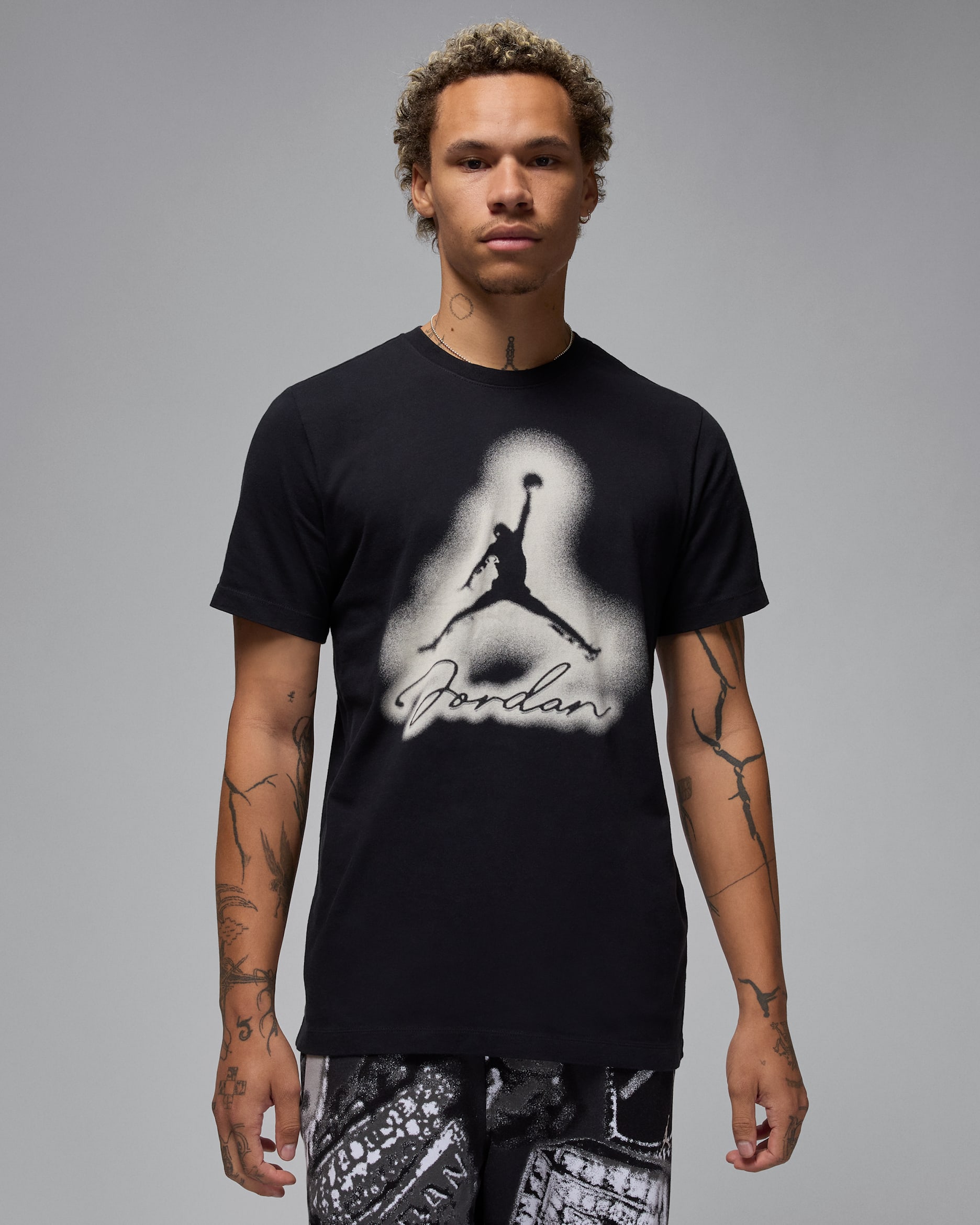 ジョーダン フライト MVP メンズ Tシャツ - ブラック/セイル/セイル