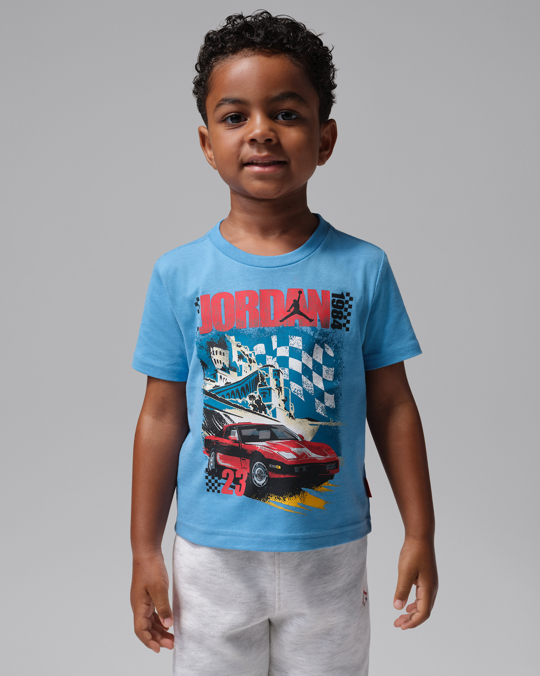 Jordan Toddler Brooklyn Auto '84 T-Shirt - Blue Beyond