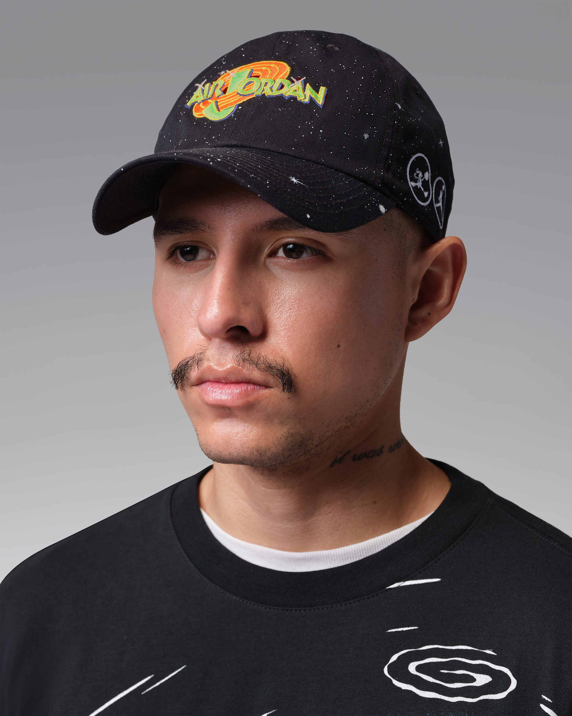 Jordan Club Space Jam Adjustable Cap - Black
