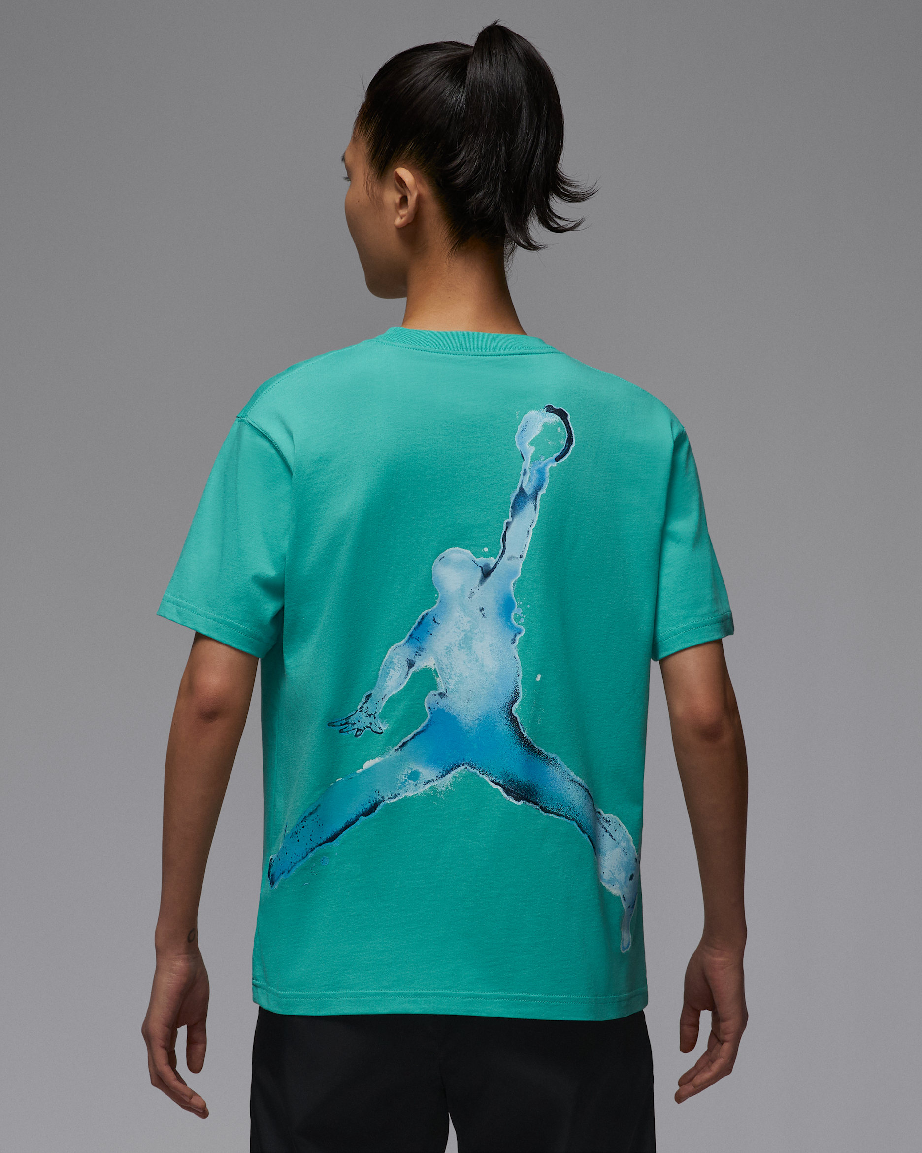 ジョーダン ウィメンズ グラフィック Tシャツ - ウォッシュドティール