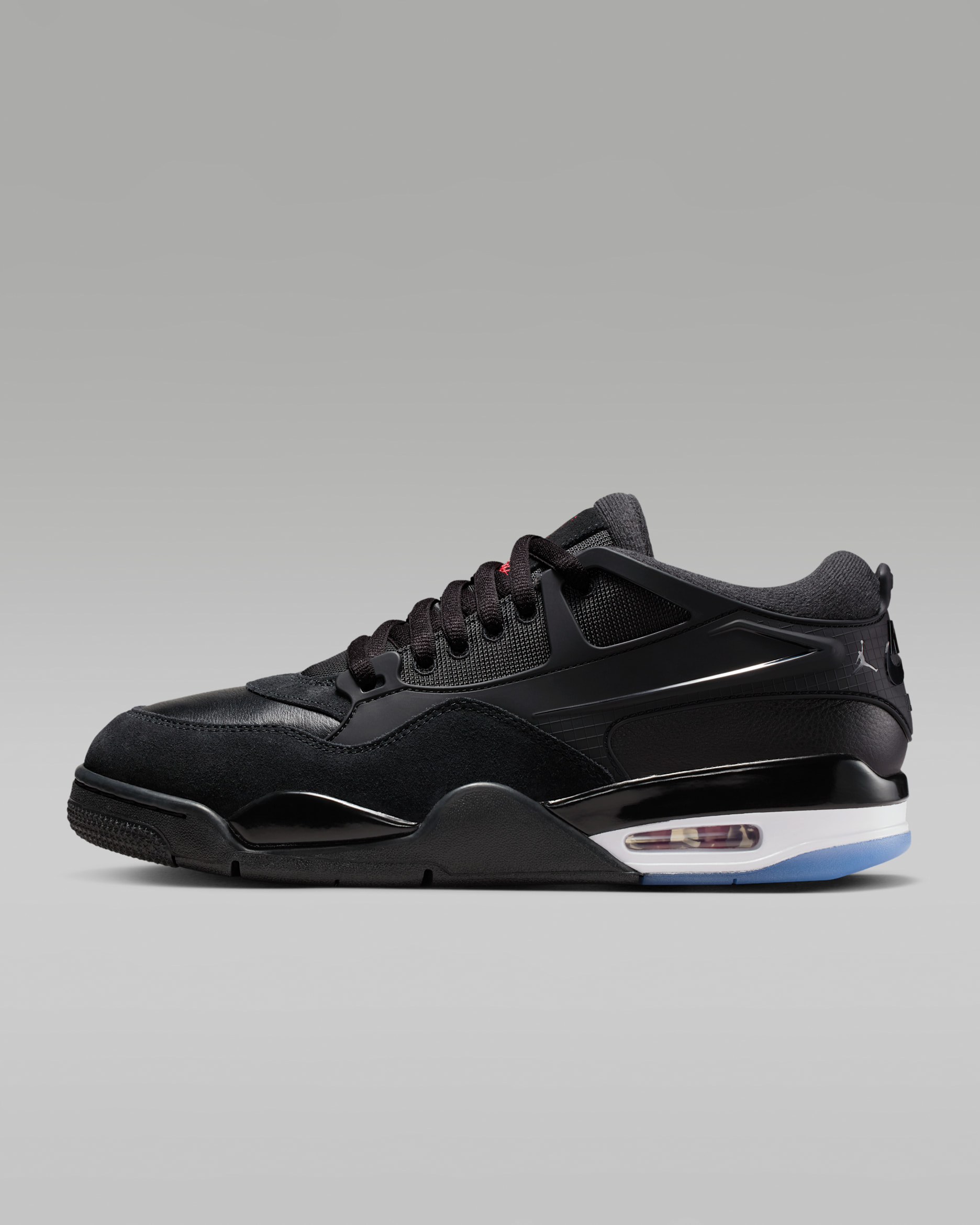 Air Jordan 4 RM Men's Shoes - Black/White/Varsity Red/Black