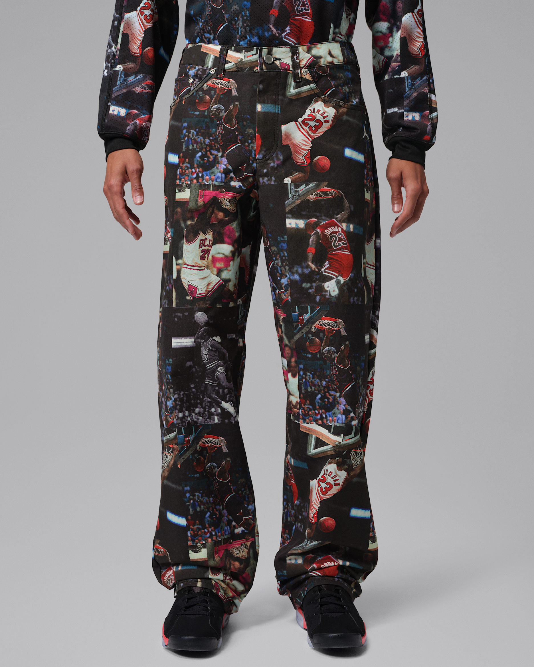 Jordan Flight Men's Woven Pants - Black/Sail