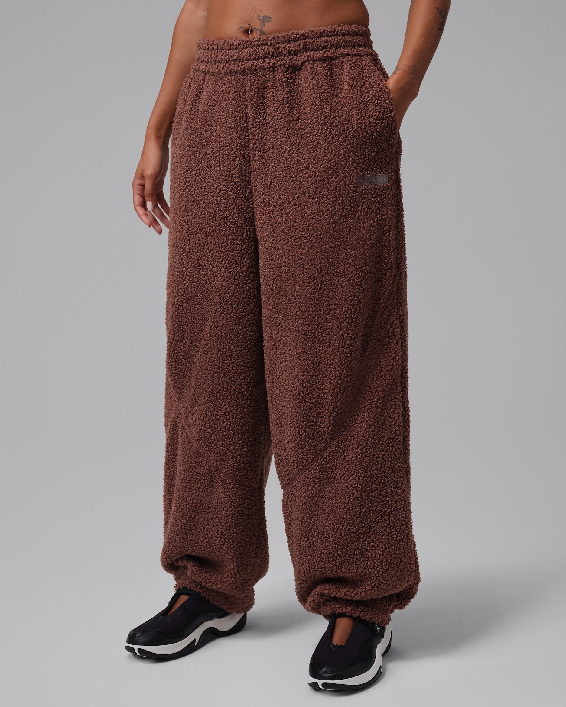 Jordan Flight Fleece Women's Trousers - Fauna Brown