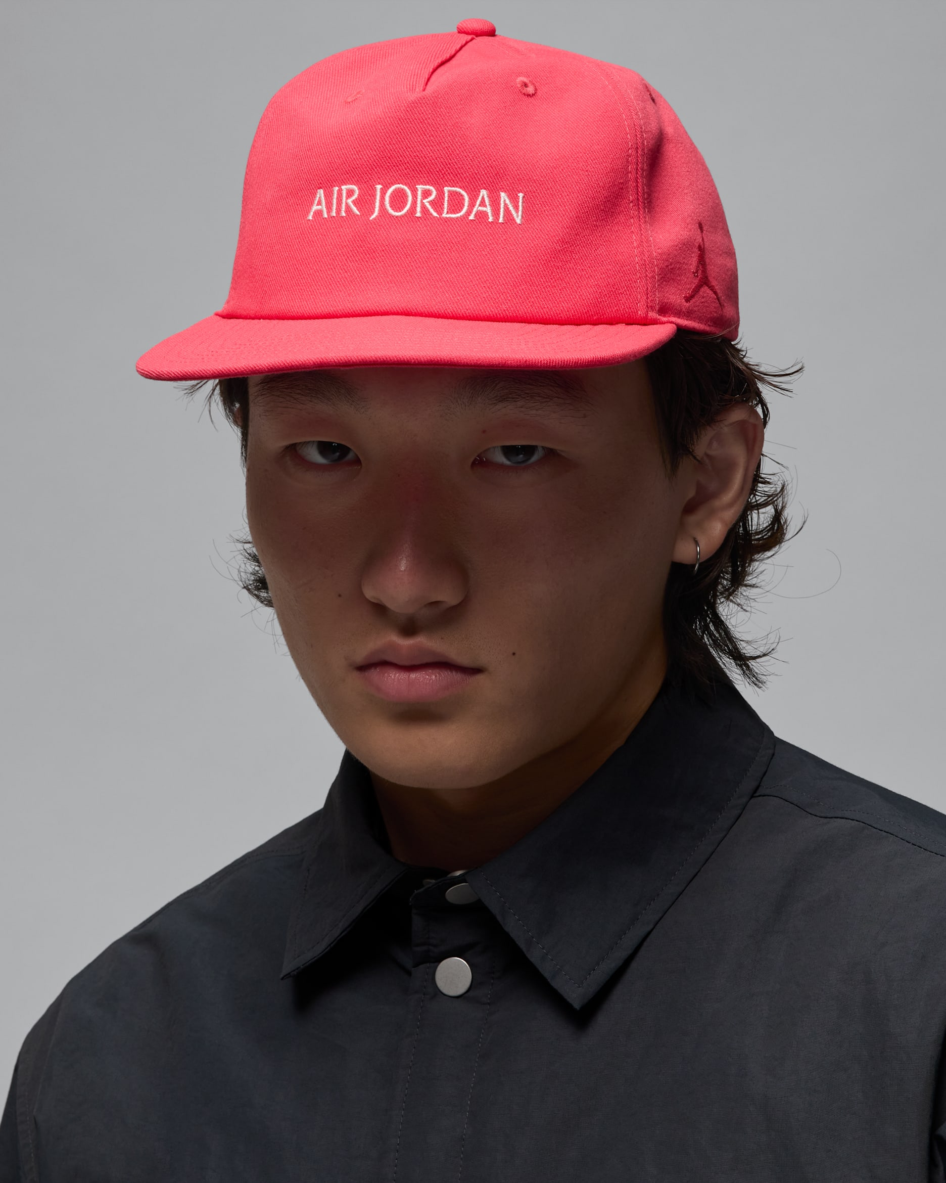Gorra con visera plana sin estructura Air Jordan Pro - Rosa margarita/Vela