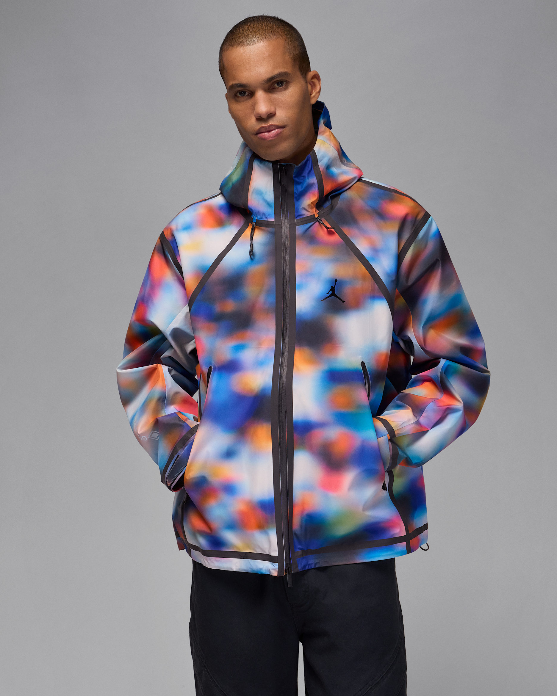 Jordan Flight Men's GORE-TEX Mountainside Jacket - Pure Platinum/Black