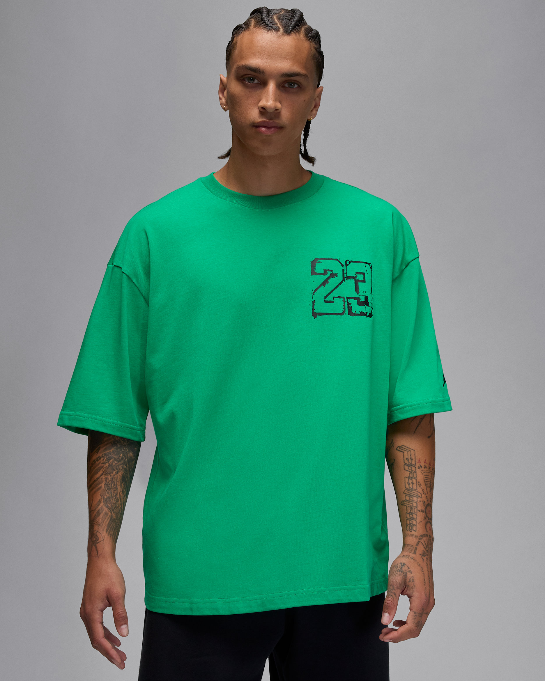 Jordan 男款寬版 T 恤 - Stadium Green