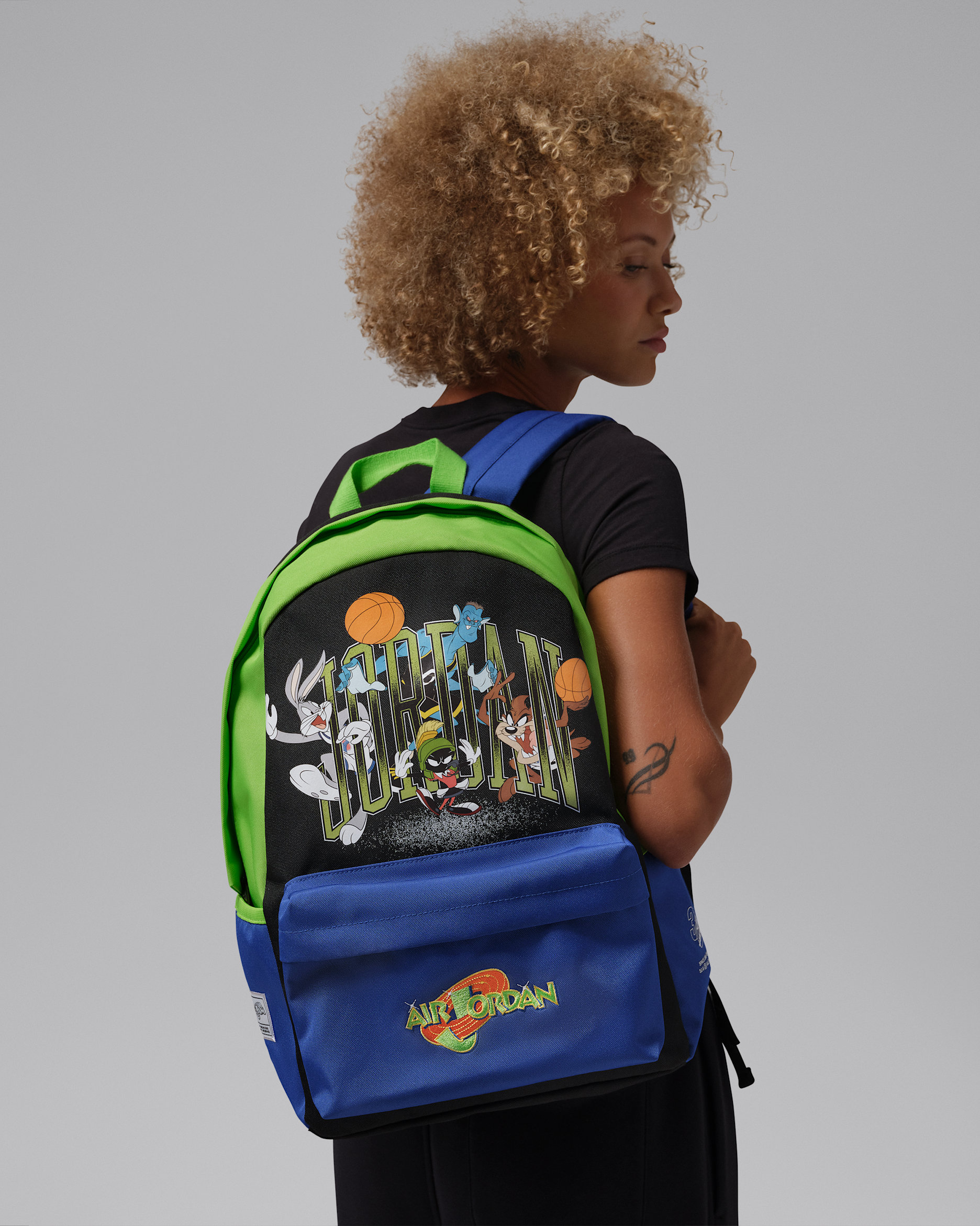 Zaino Jordan Space Jam (20,6 l) - Nero