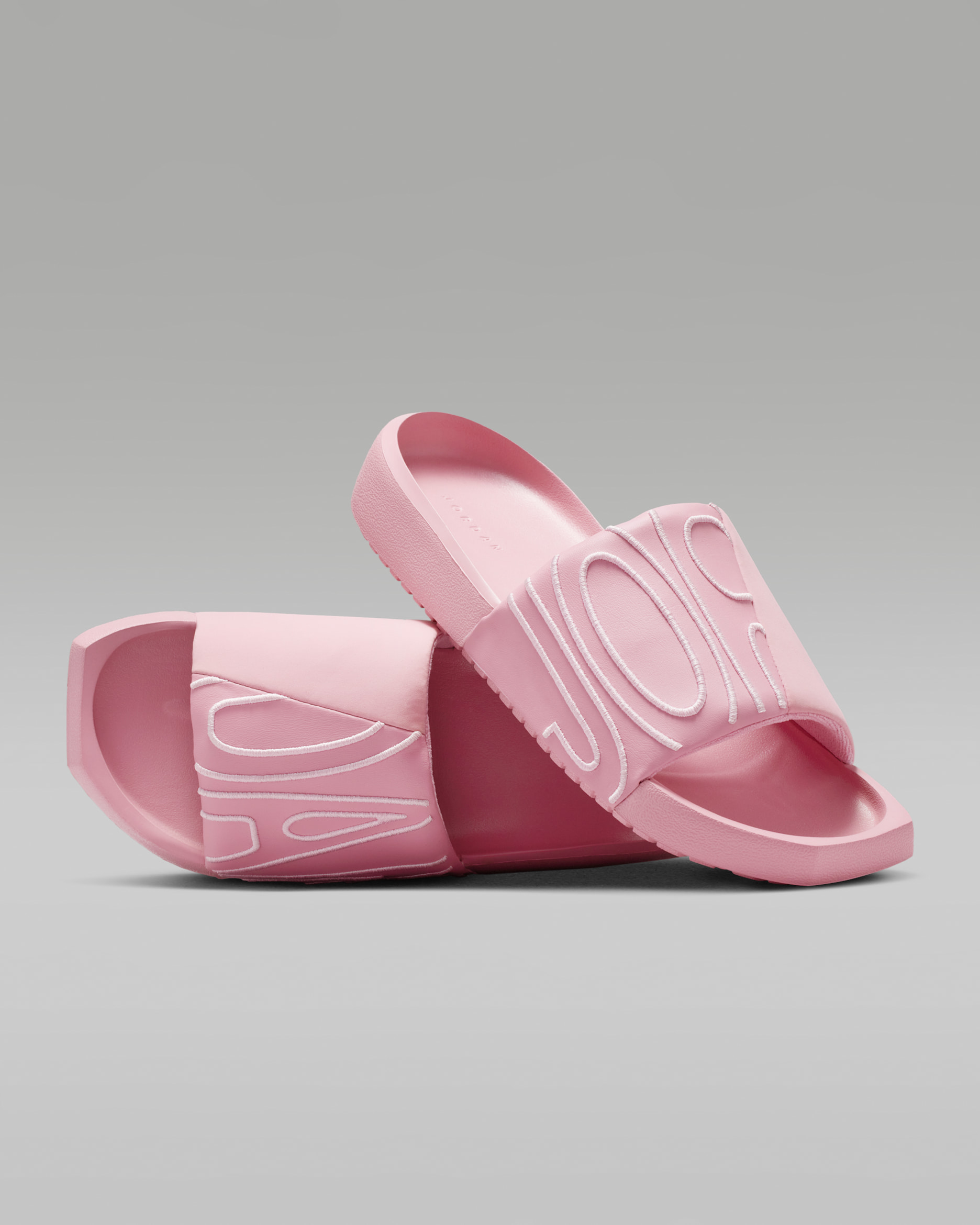 Jordan NOLA Women's Slides - Elemental Pink/Iced Carmine