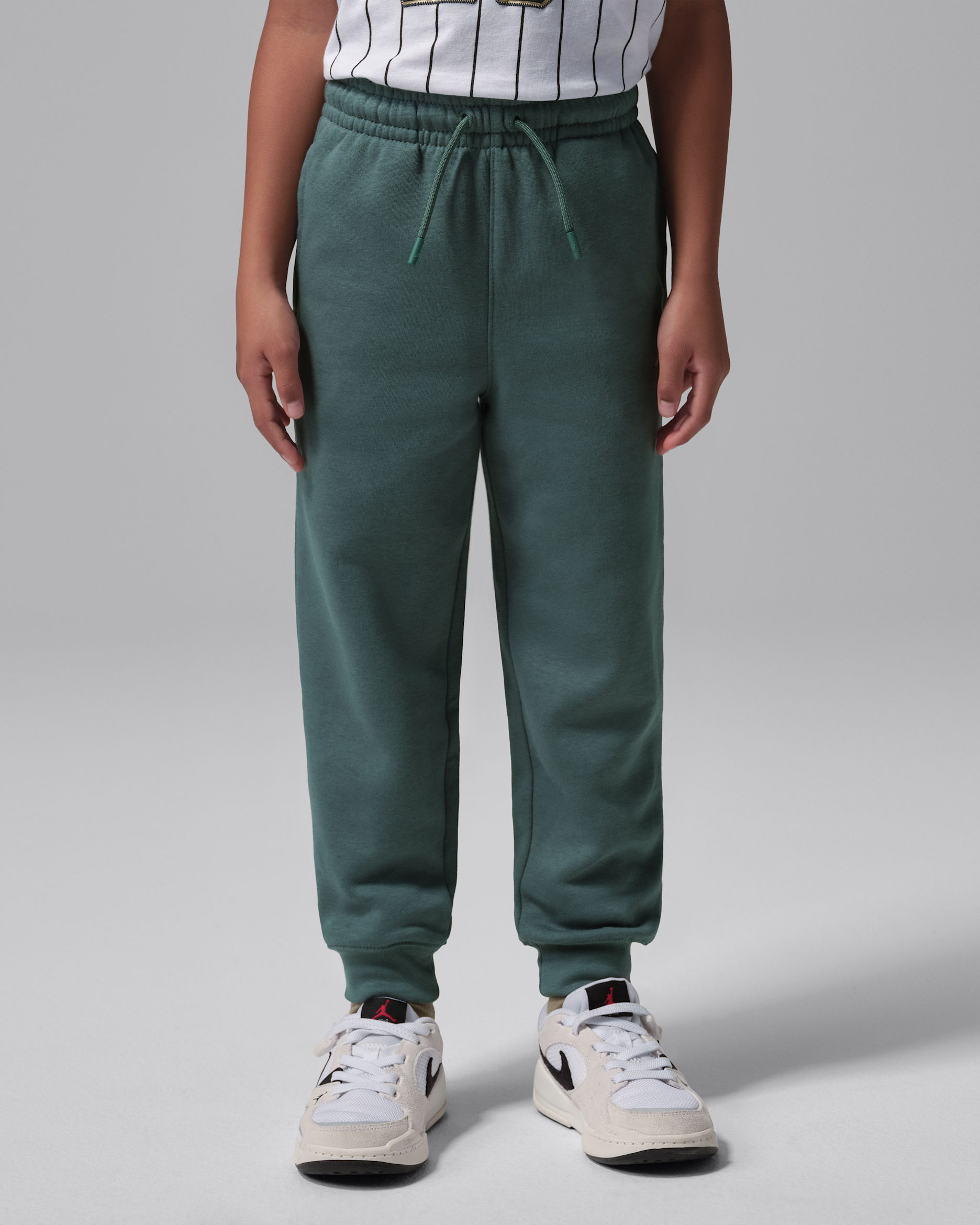 Jordan Brooklyn Fleece Little Kids' Pants - Grey