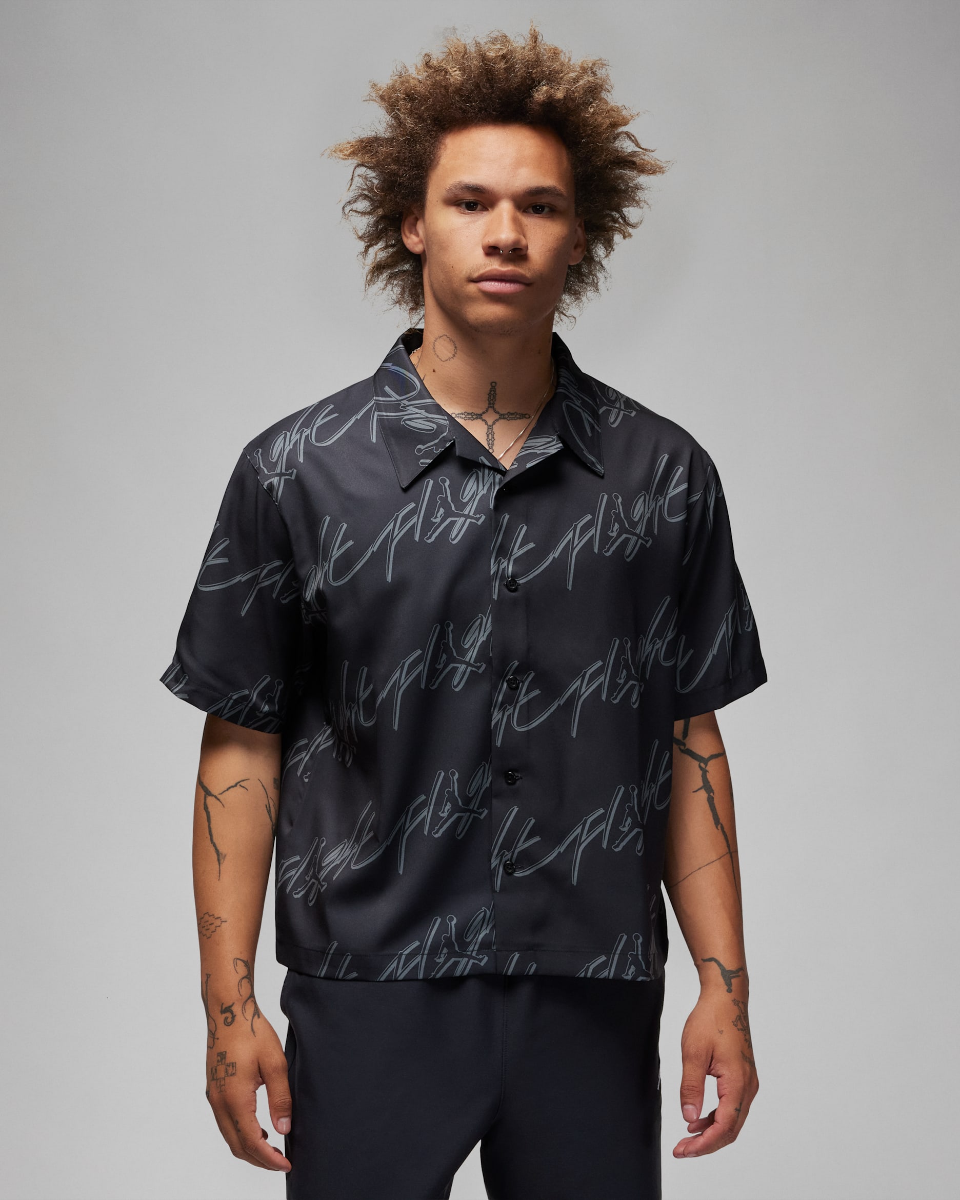 Jordan Essentials Men's Top - Black/Dark Smoke Grey/Sail