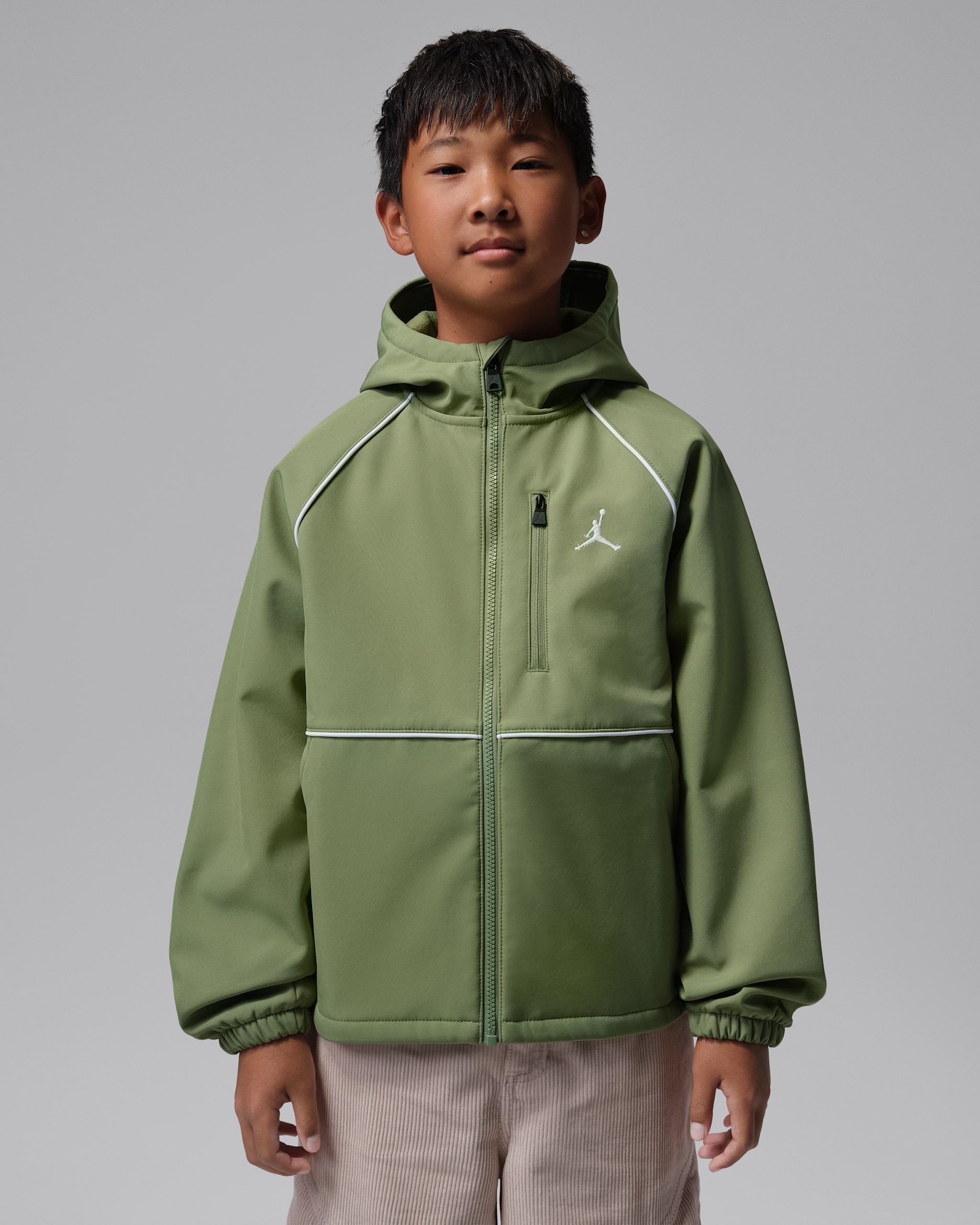 Jordan Big Kids' Softshell Jacket - Alligator