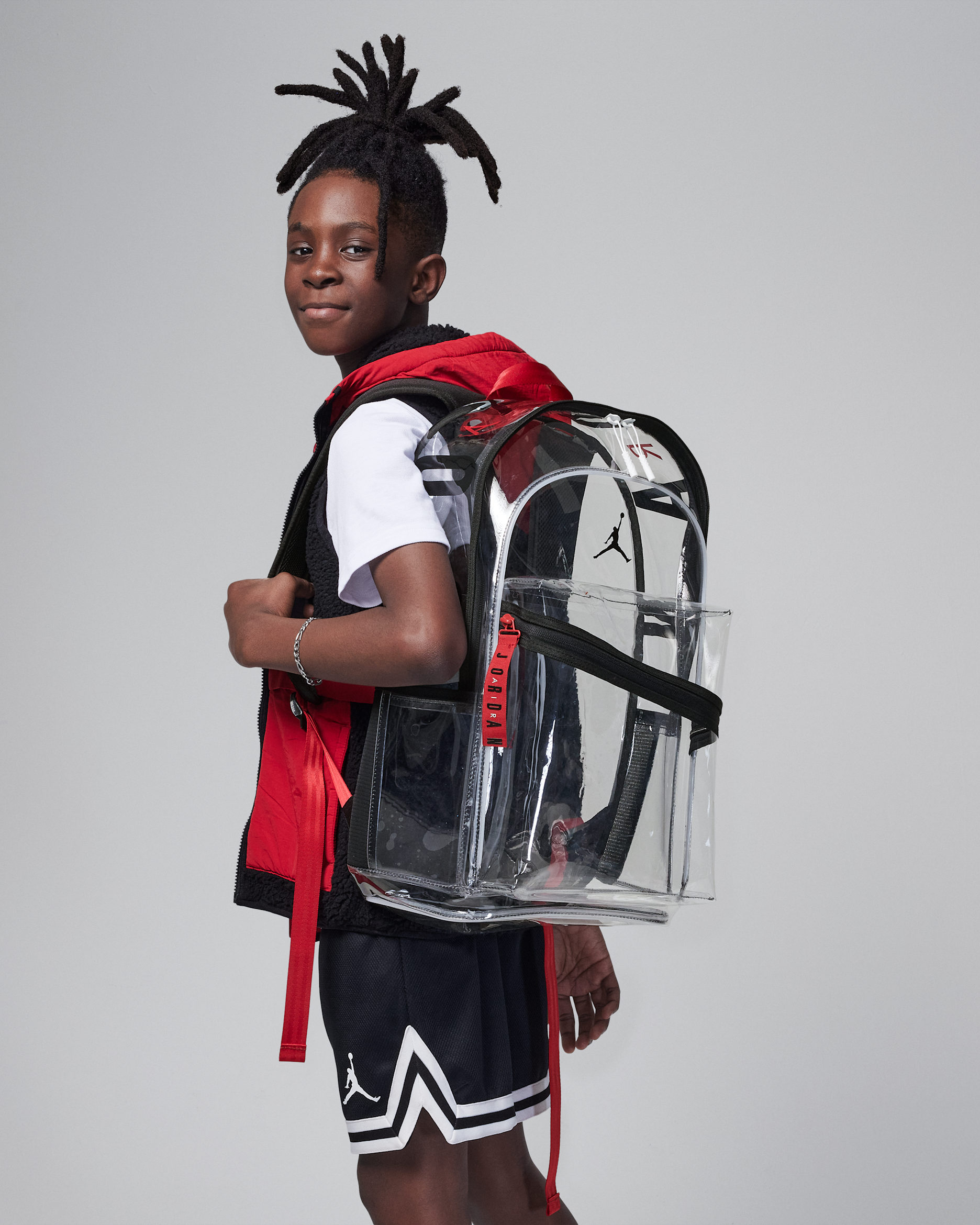 Mochila (27L) Jordan Clear Air Patrol - Transparente