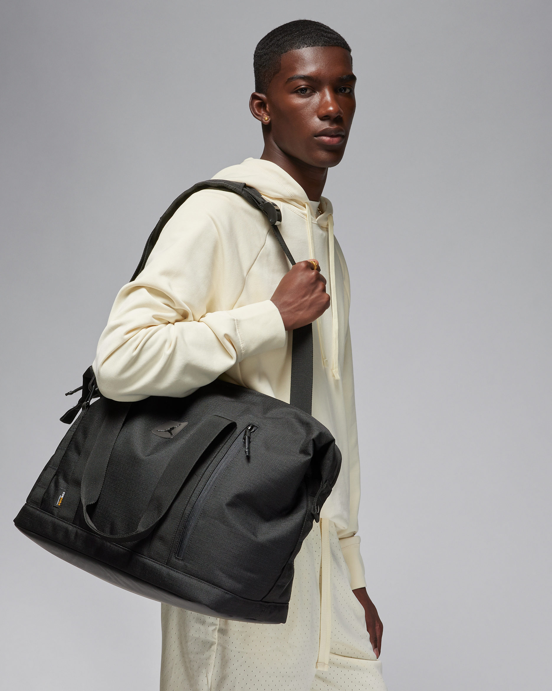 Jordan Flight Duffle Bossa d'esport (40 l) - Negre