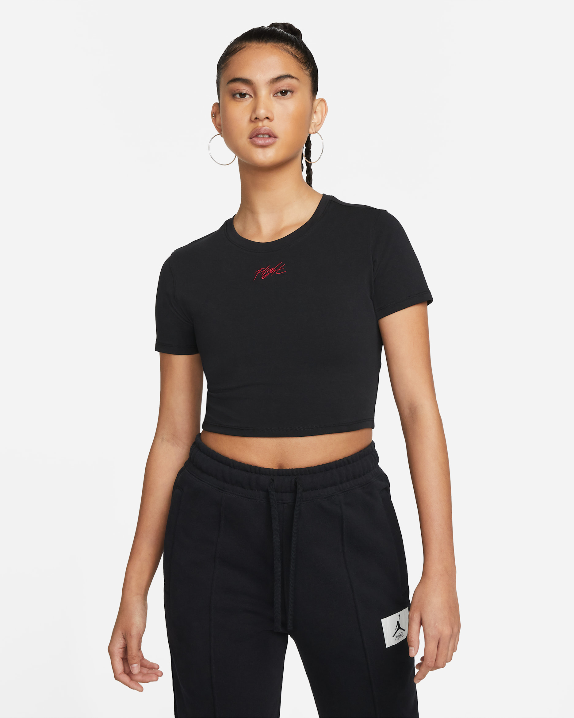 Jordan (Her)itage Women's Top - Black/Mystic Hibiscus