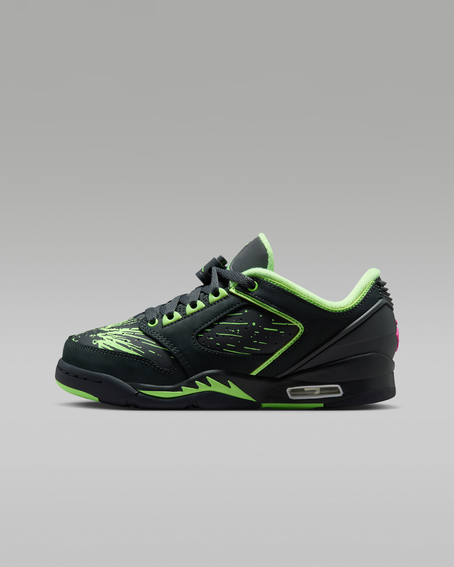Chaussure Jordan Sixty Plus Low pour pré-ado - Anthracite/Lime Blast/Pink Blast/Anthracite