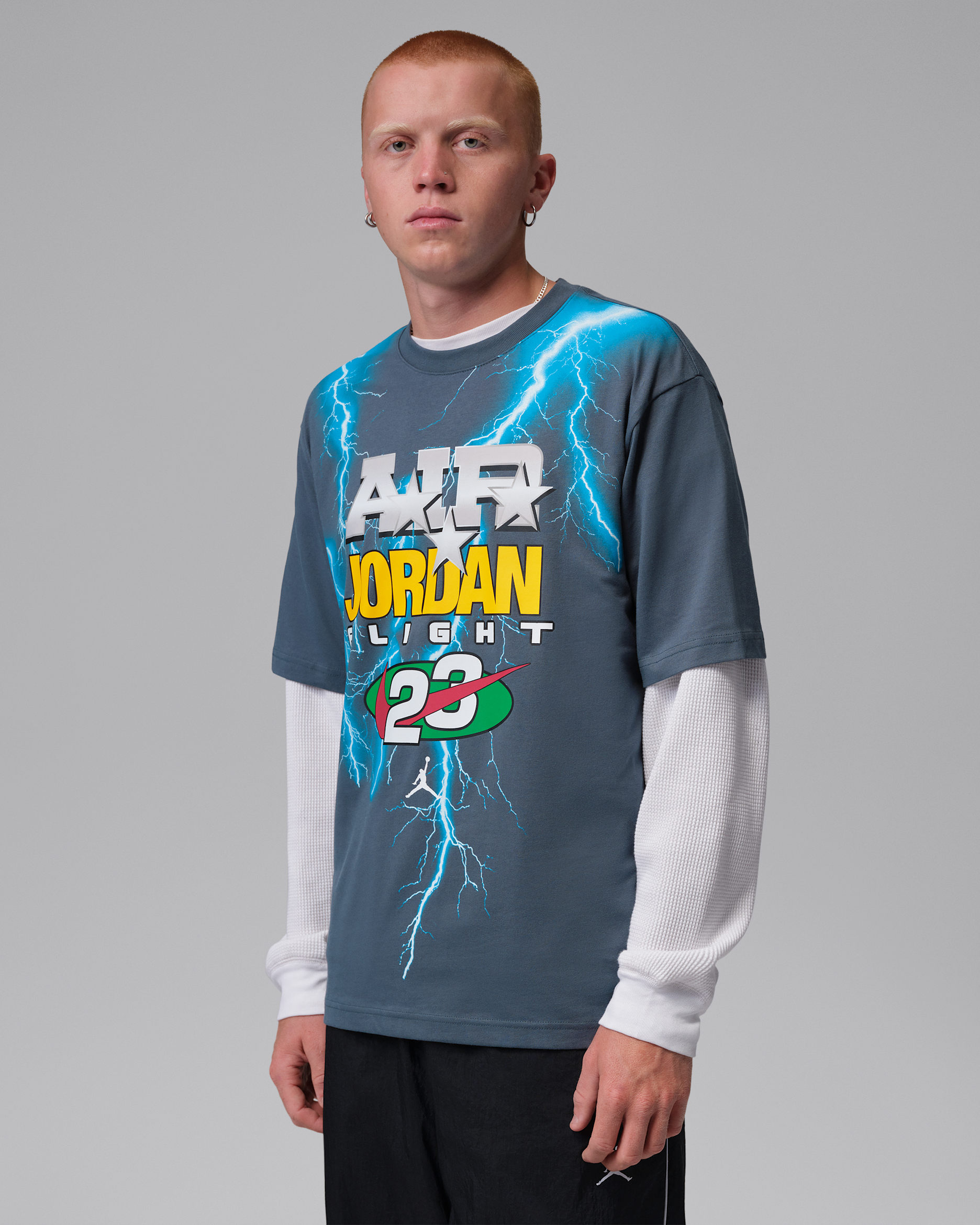 Playera para hombre Jordan Brooklyn - Zorro azul