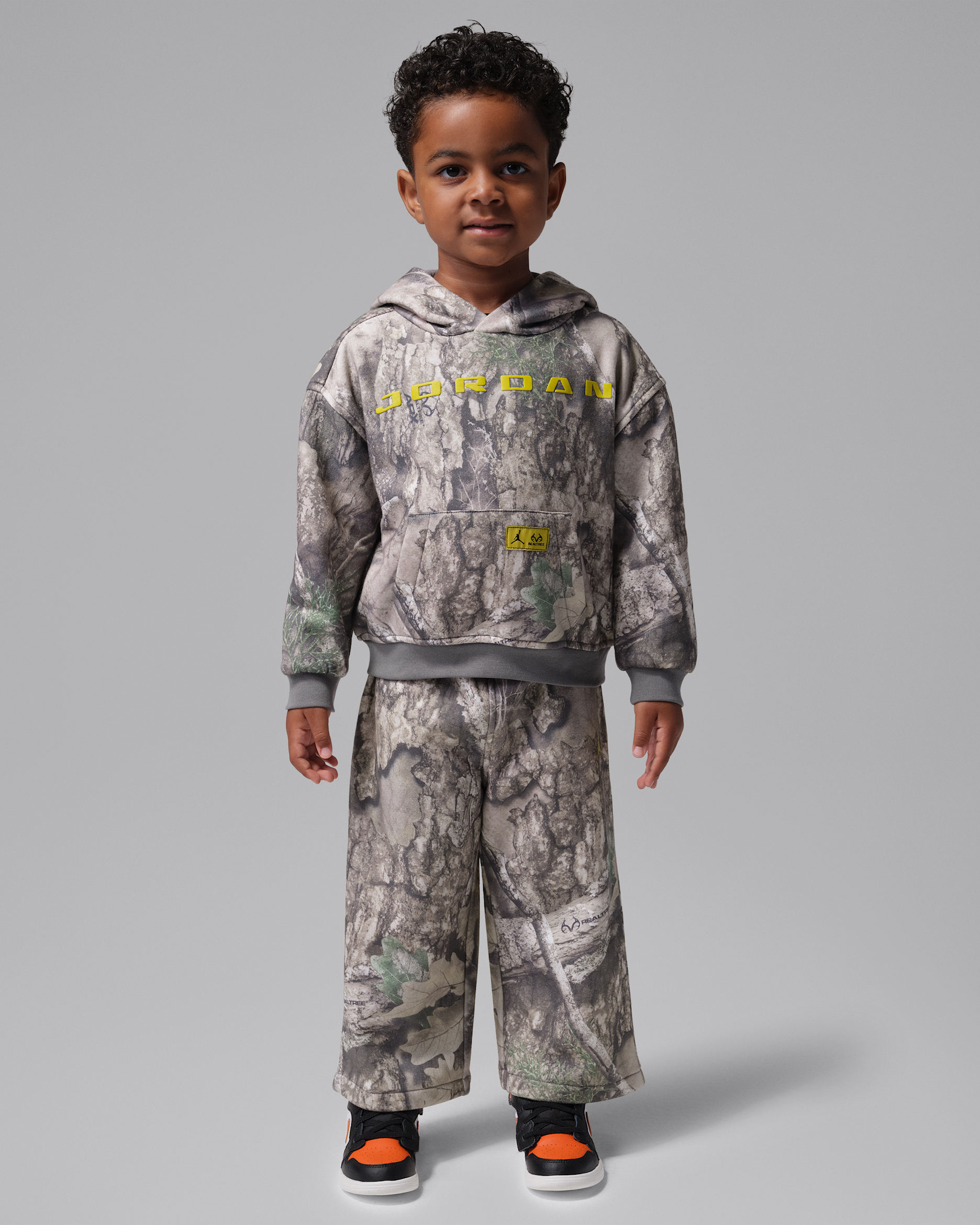 Jordan Toddler Brooklyn Realtree 2-Piece Pullover Hoodie Set - Swan