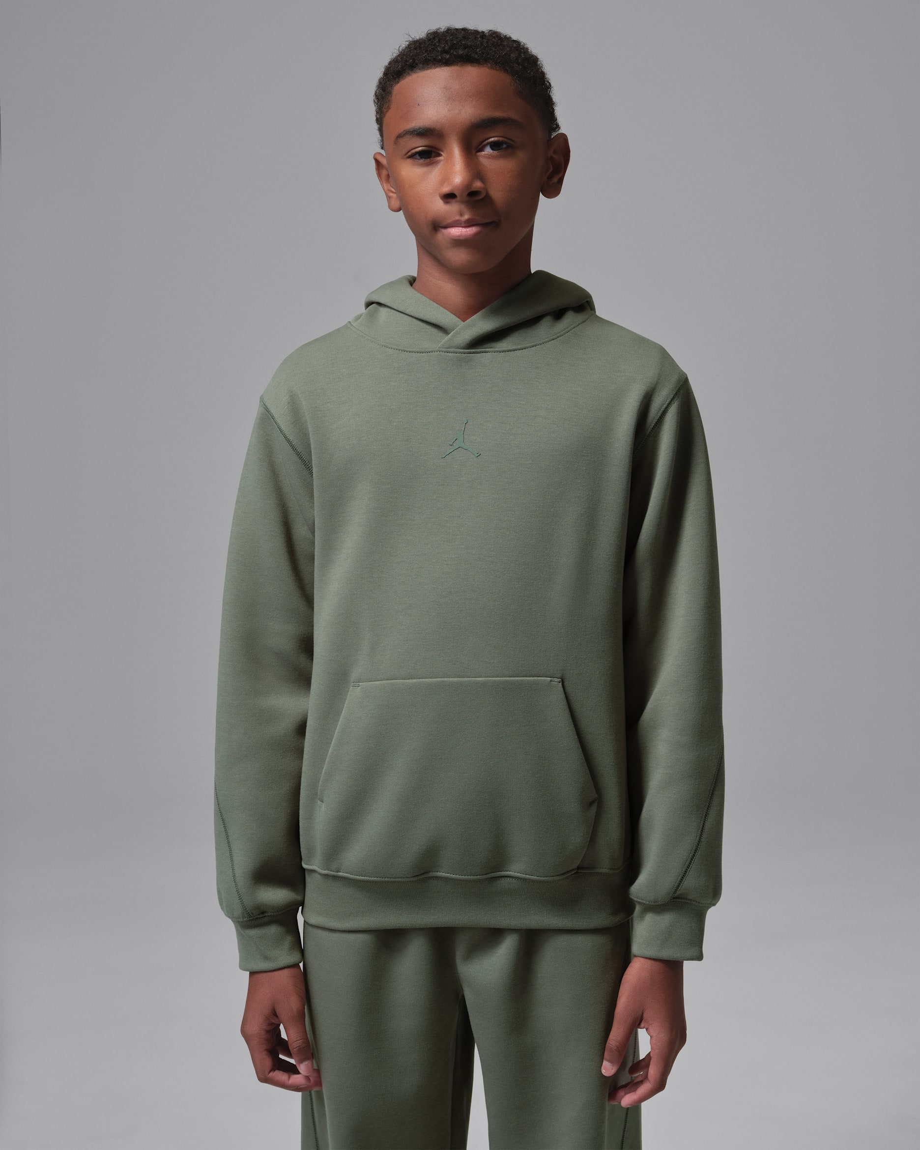 조던 주니어 드라이 핏 코어 스포츠 풀오버 후디 - 빈티지 라이컨