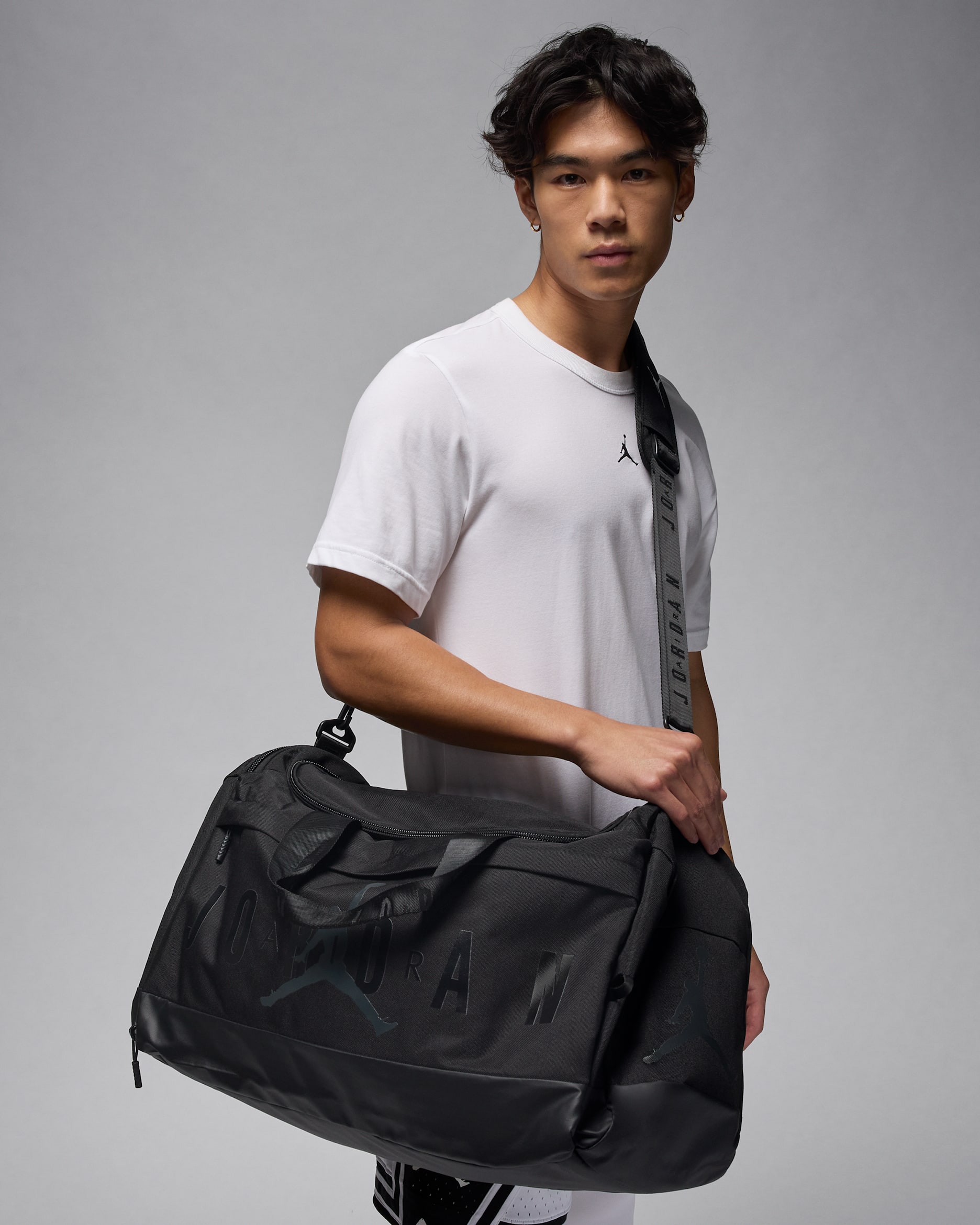 Maleta duffel (62.5 L) Jordan Velocity - Negro