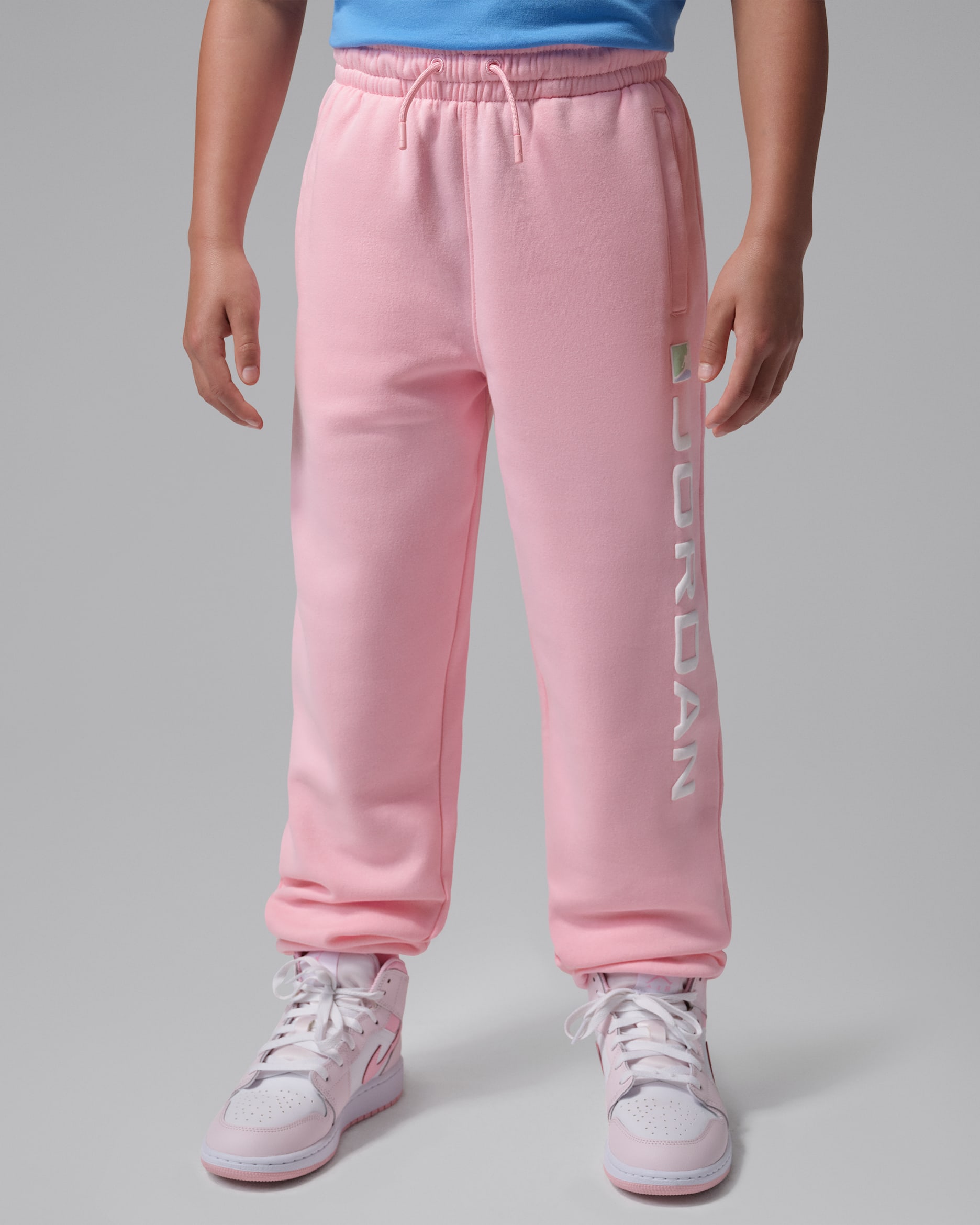 Fleecebyxor Jordan Essentials Baseline för ungdom - Medium Soft Pink
