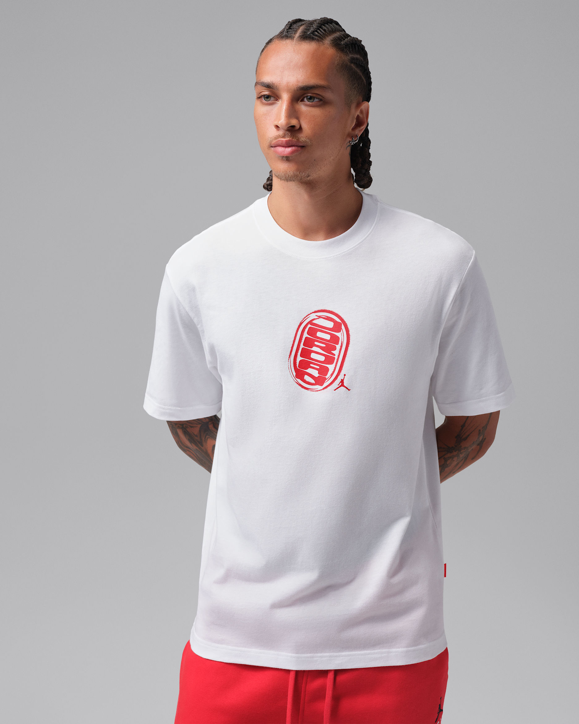 Playera para hombre Jordan Brooklyn - Blanco