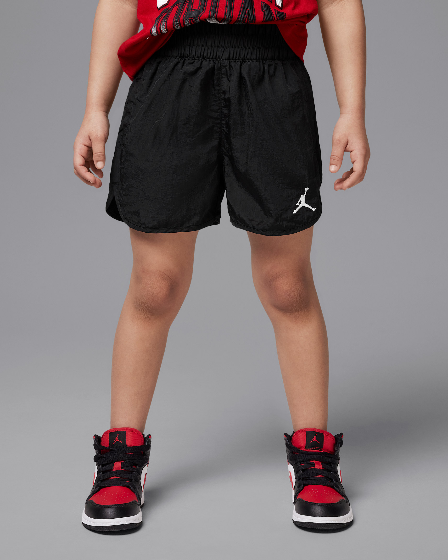 Jordan Little Kids' Jumpman High Flying Shorts - Black