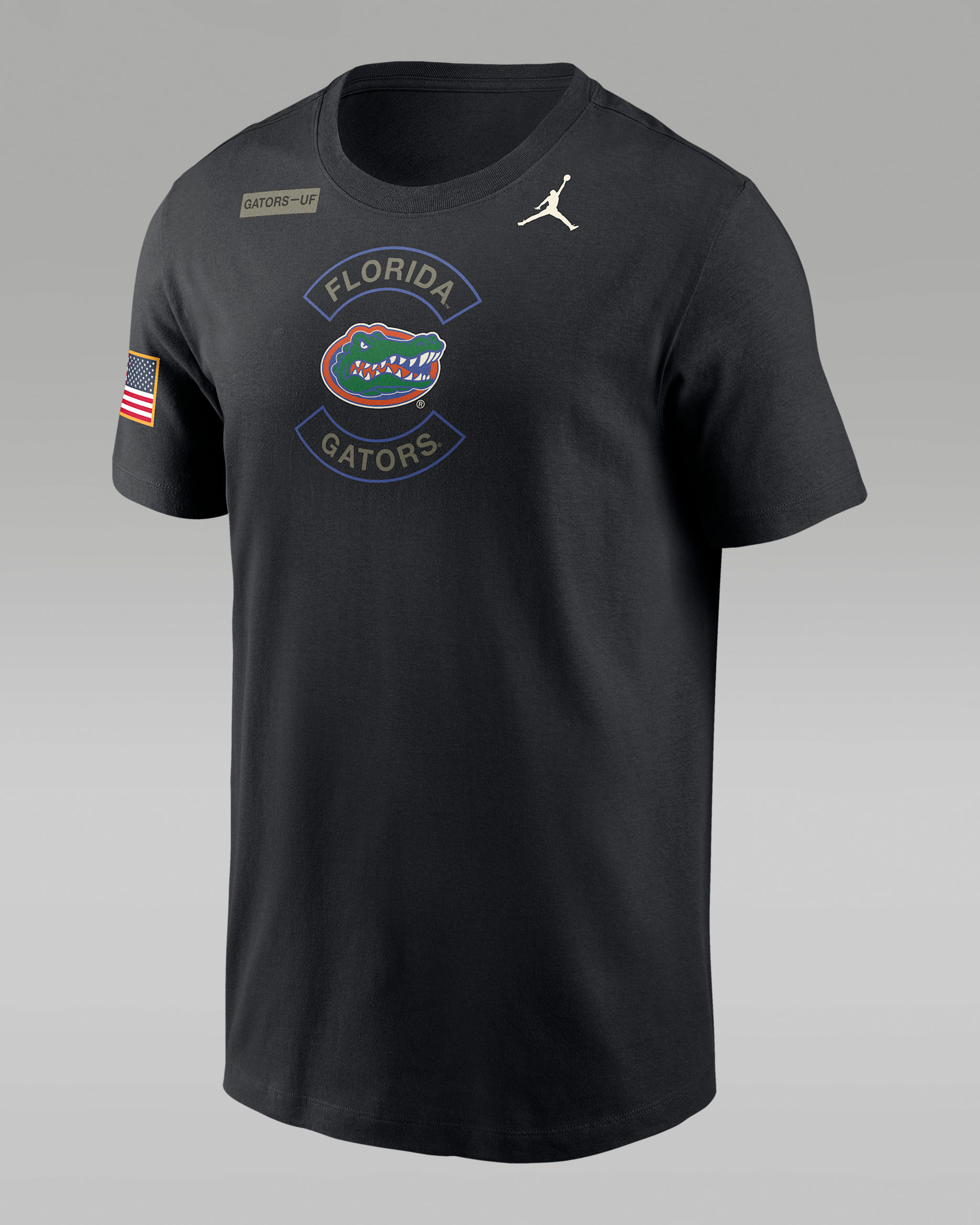 Florida Military Appreciation Men's Jordan Brand Dri-FIT College T-Shirt - Black
