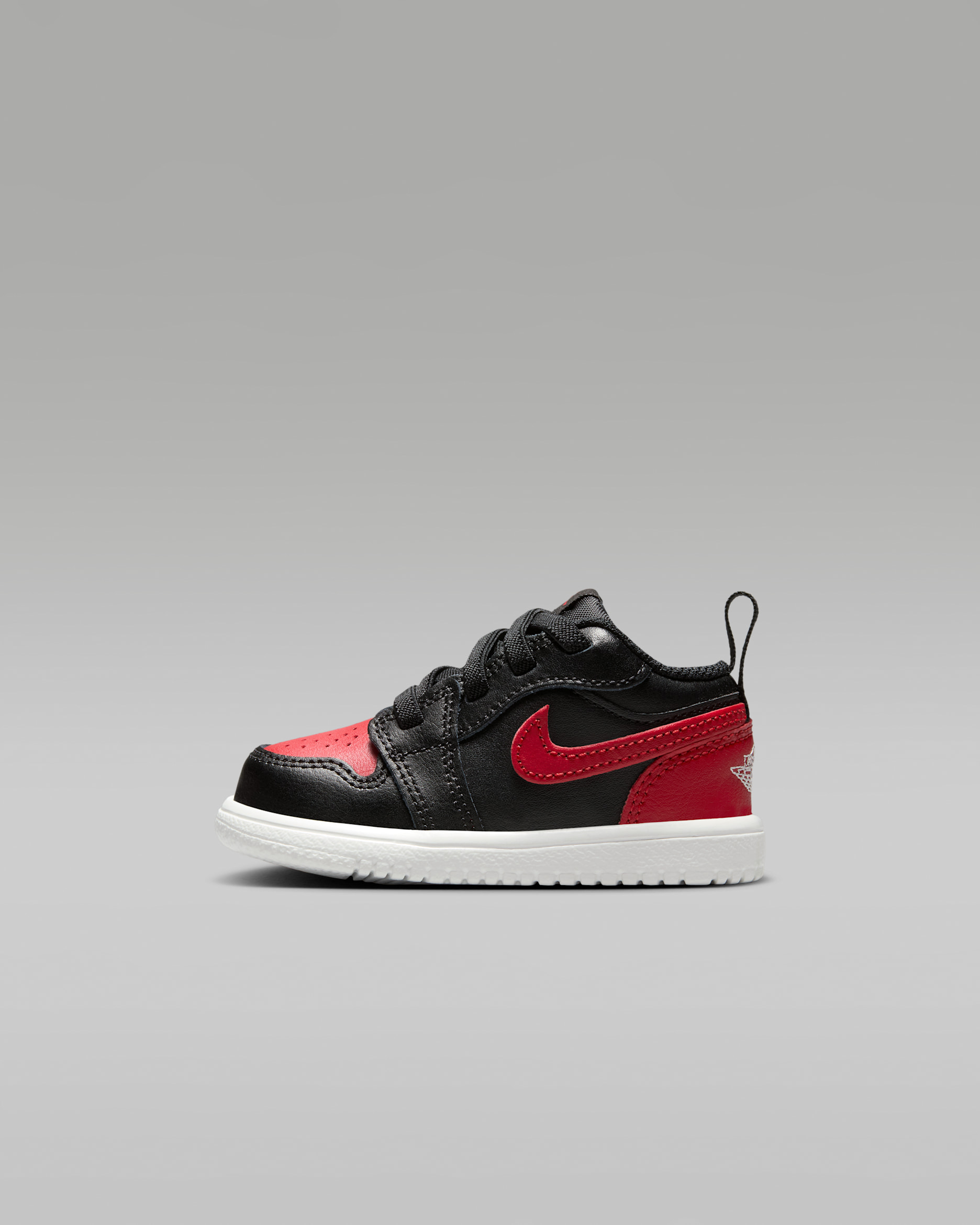 Jordan 1 Low Alt Baby/Toddler Shoes - Black/Summit White/Varsity Red