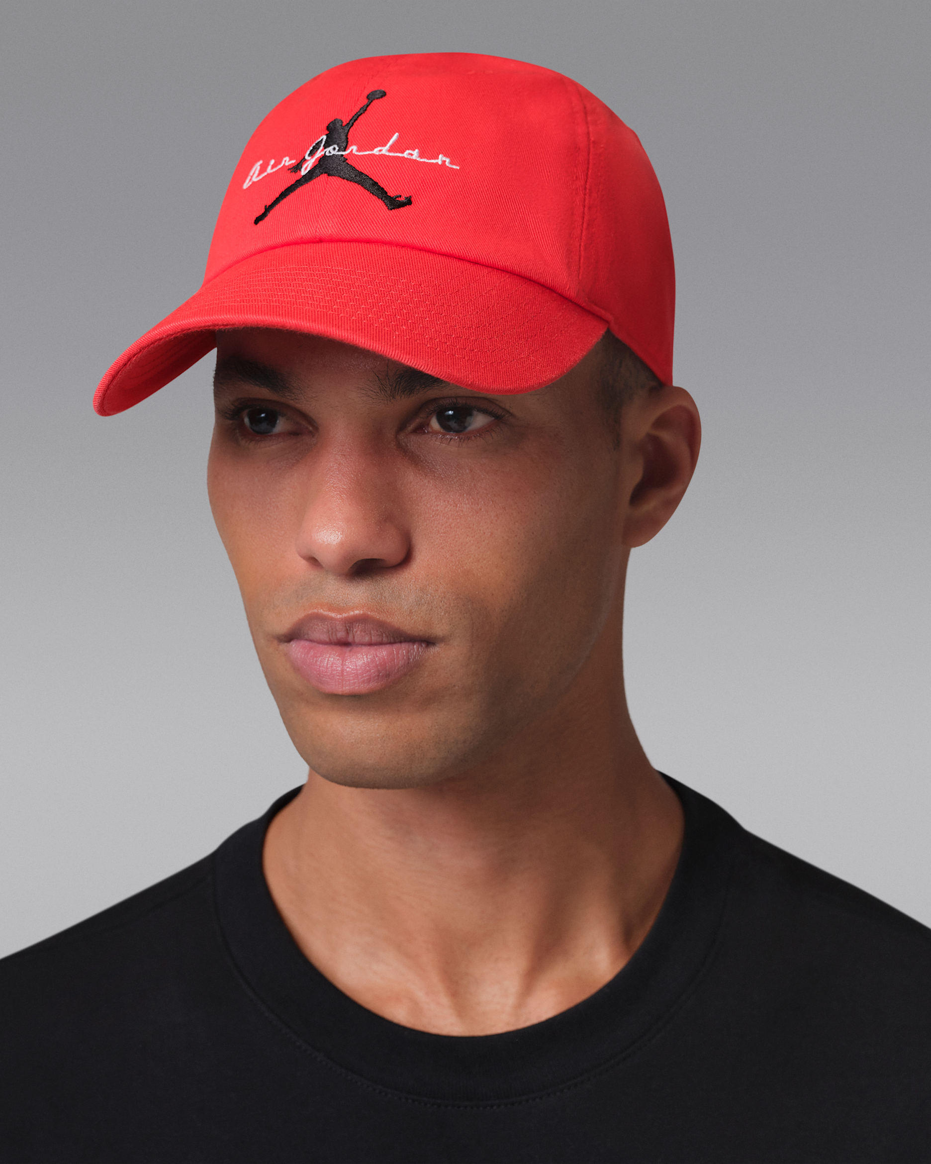 Gorra ajustable Jordan sin estructura Club Cap - Rojo chile/Blanco/Negro