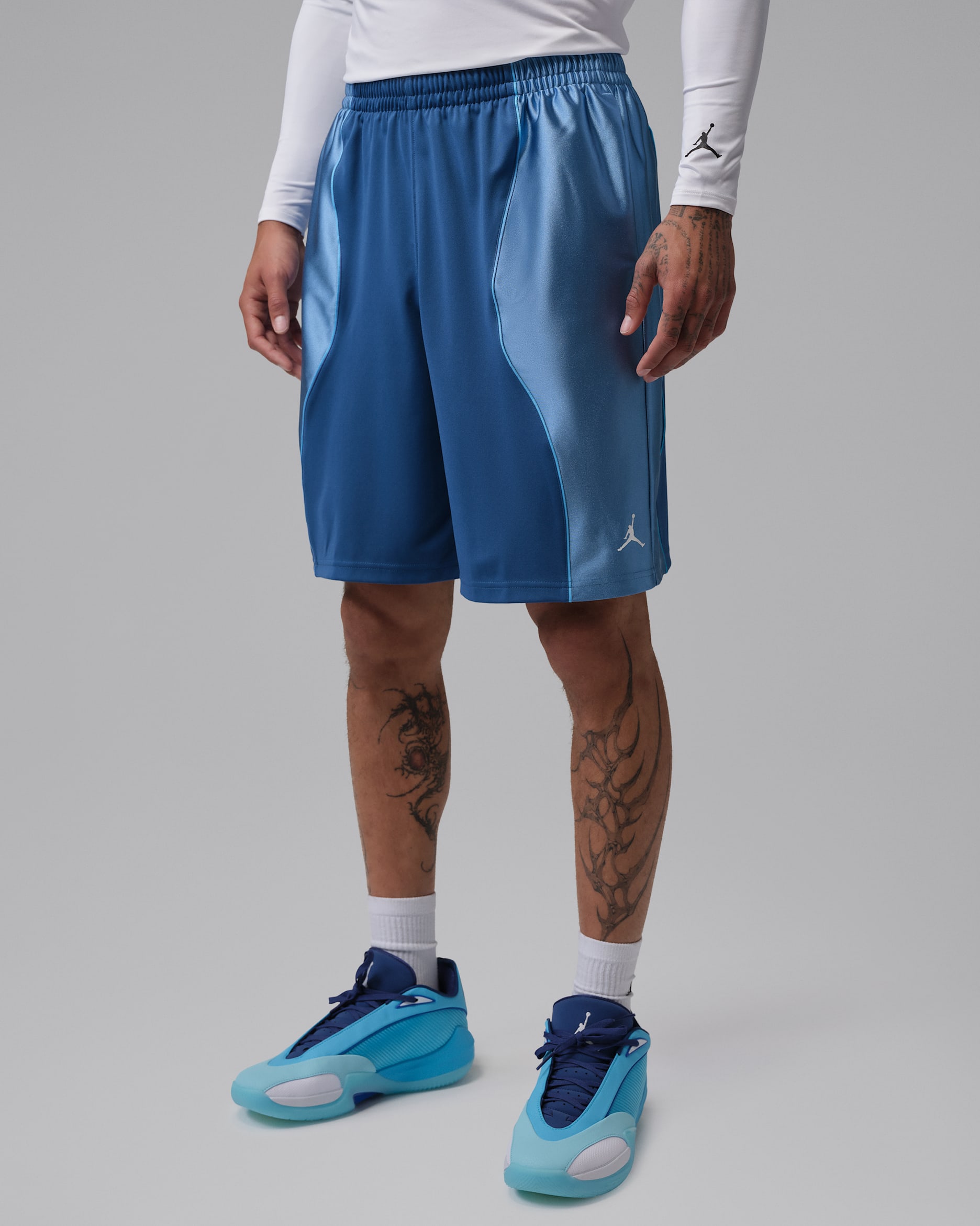 Jordan Sport Men's Dri-FIT Y2K Shorts - True Blue/Baltic Blue/Blue Beyond