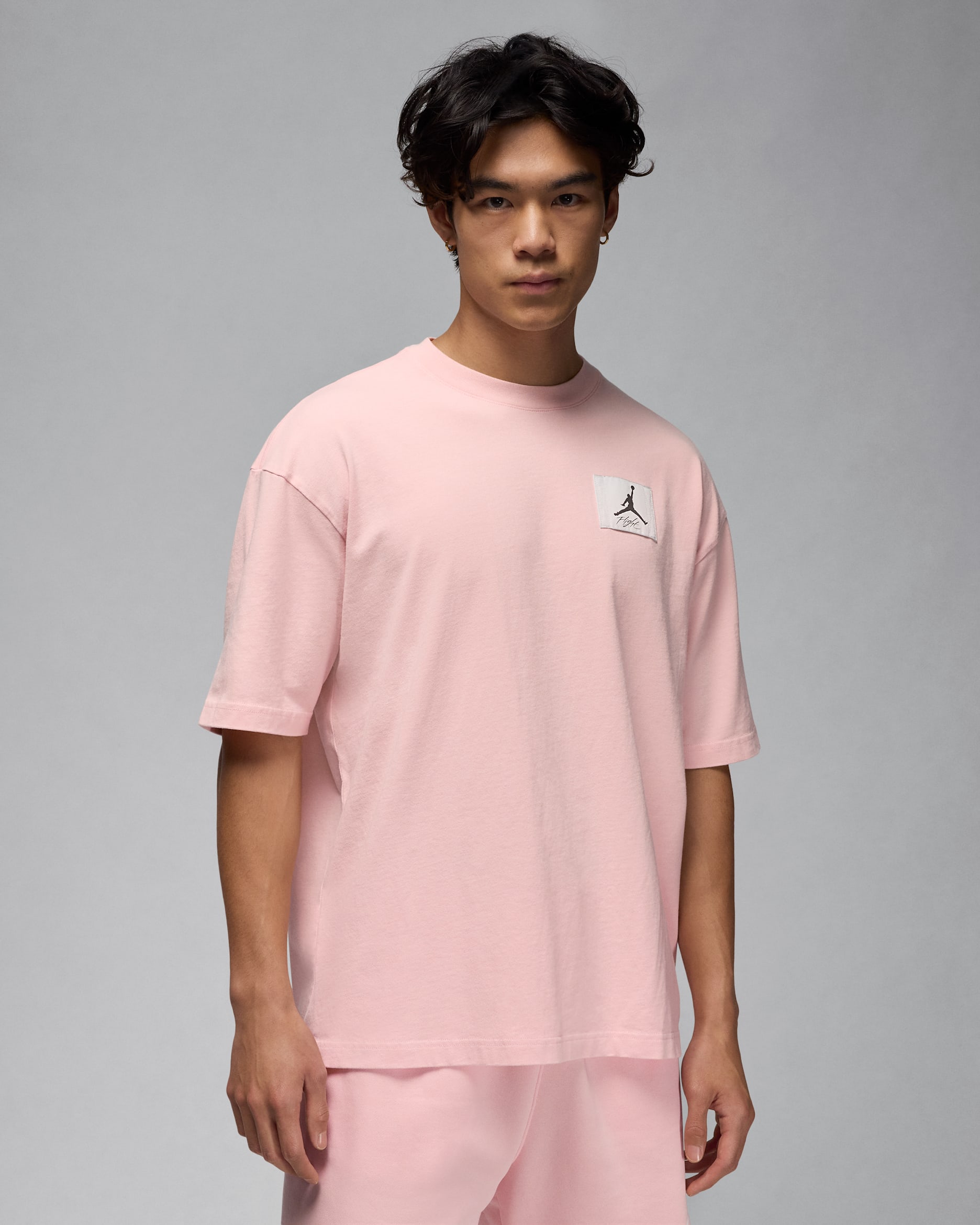 ジョーダン フライト エッセンシャル メンズ オーバーサイズド Tシャツ - レジェンドピンク