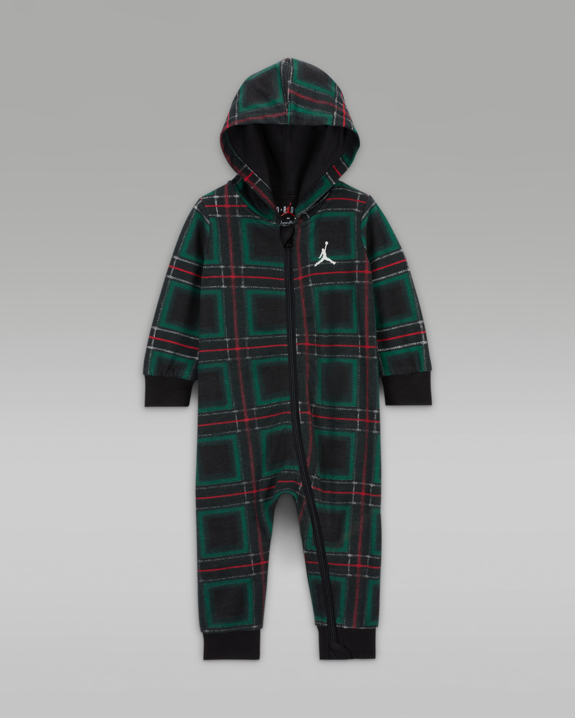 Tuta Holiday Jordan Brooklyn Essentials – Bebè (0-9 mesi) - Nero