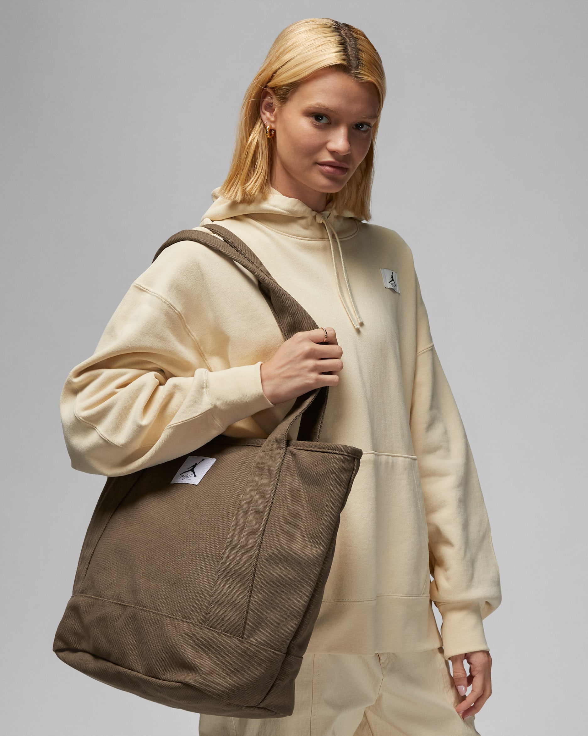 Bolsa tote (38 L) Jordan Flight Carryall - Pelaje pardo