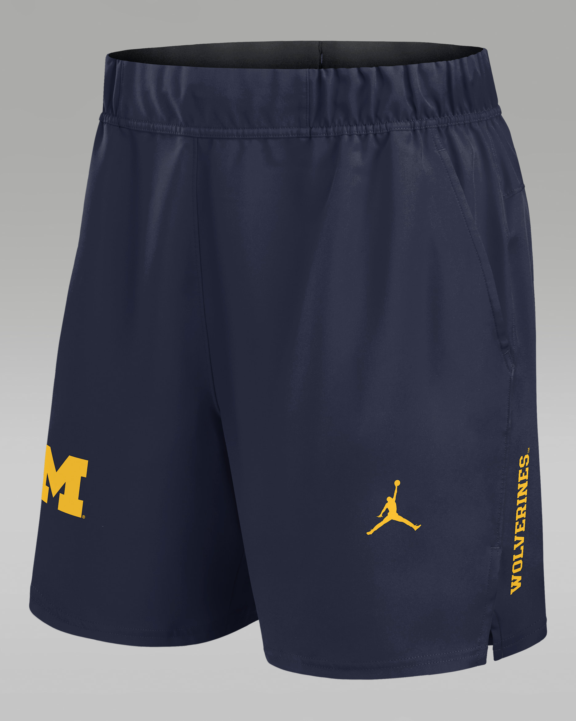 Michigan Primetime Victory Primary Logo Men’s Jordan Brand Dri-FIT College Shorts - Navy