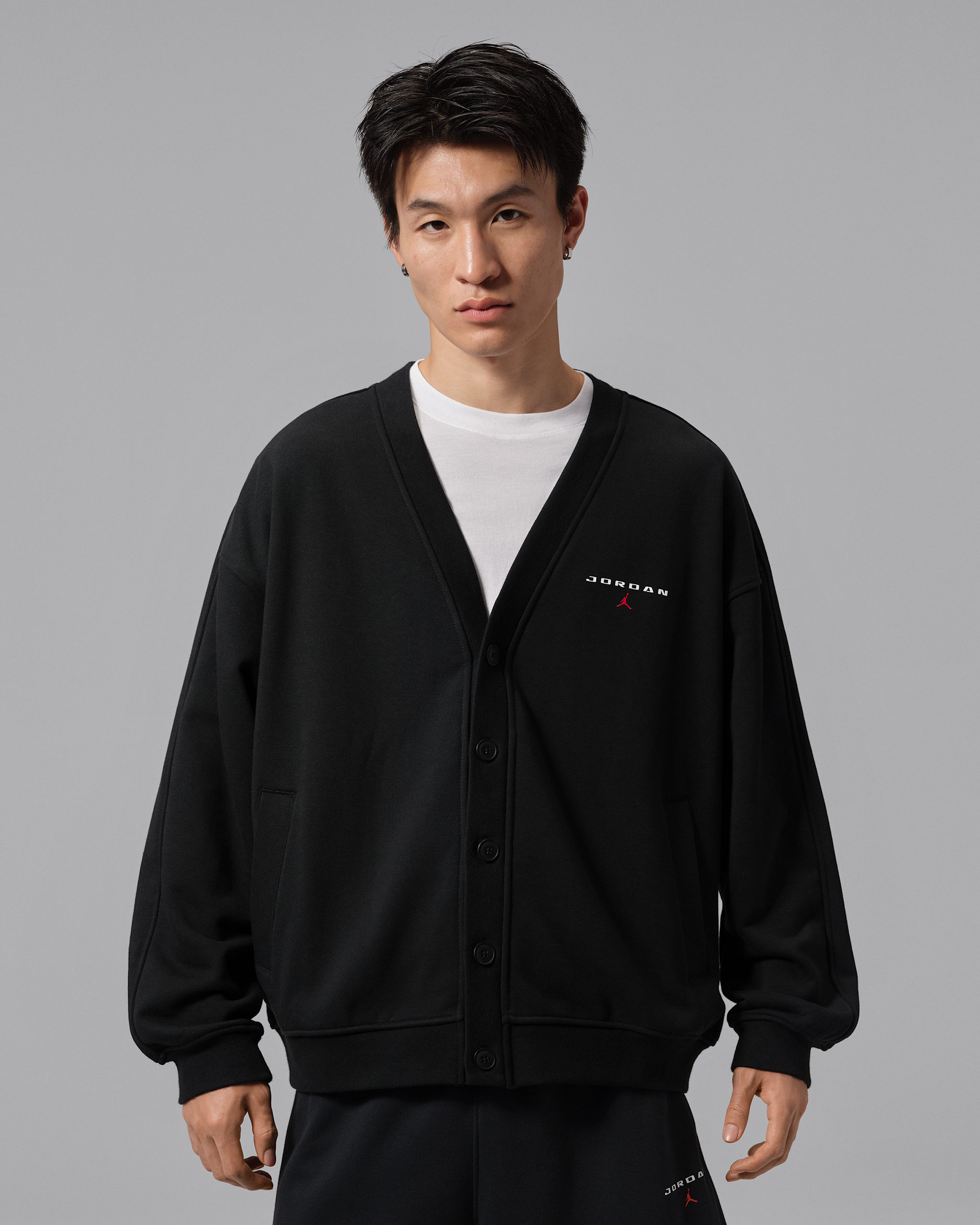 Jordan Flight Men's Cardigan - Black