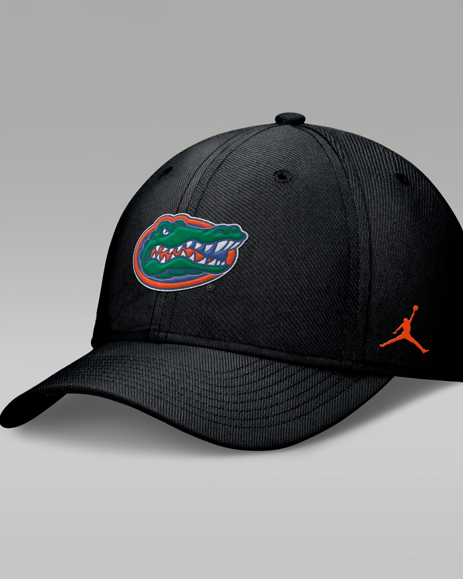 Gorra universitaria marca Jordan Dri-FIT para hombre Florida Classic - Negro