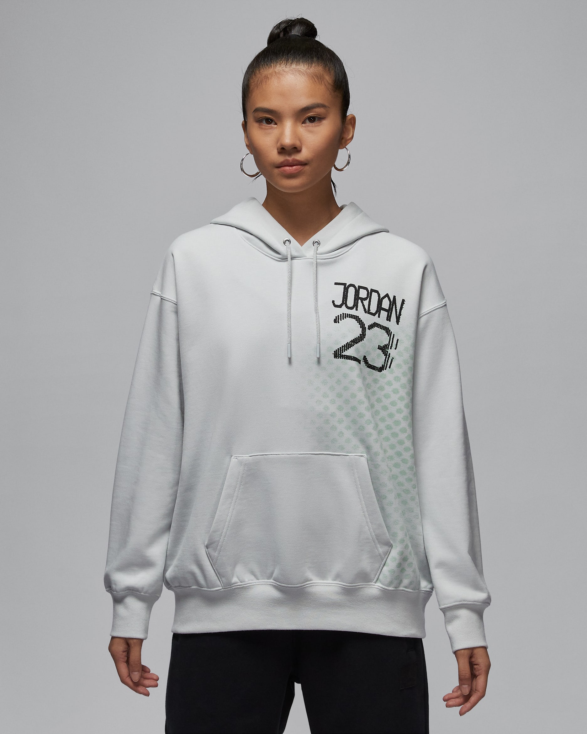 Jordan Flight Fleece "LNY" Women's Pullover Hoodie - Photon Dust