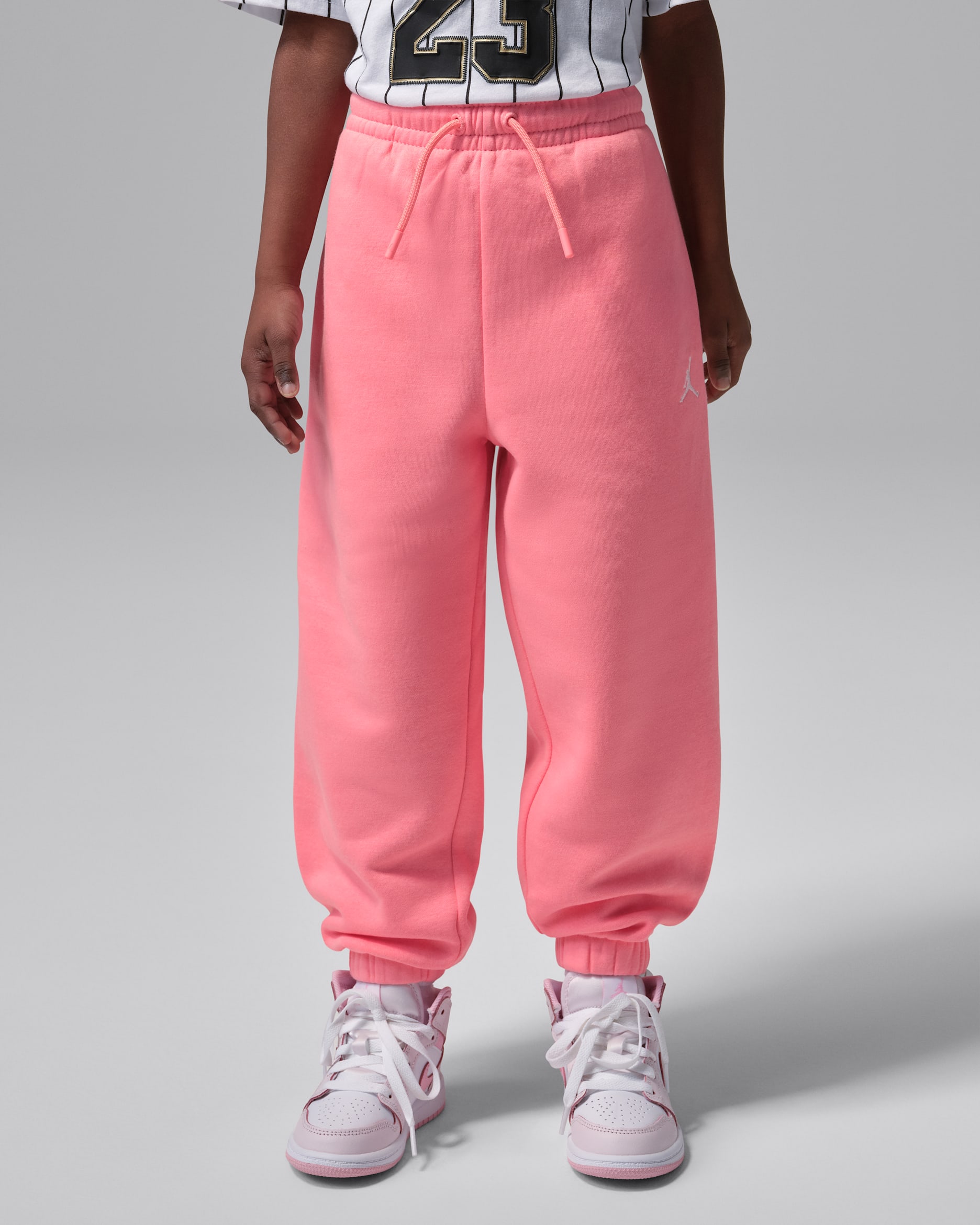 Jordan Brooklyn Fleece Little Kids' Pants - Pink