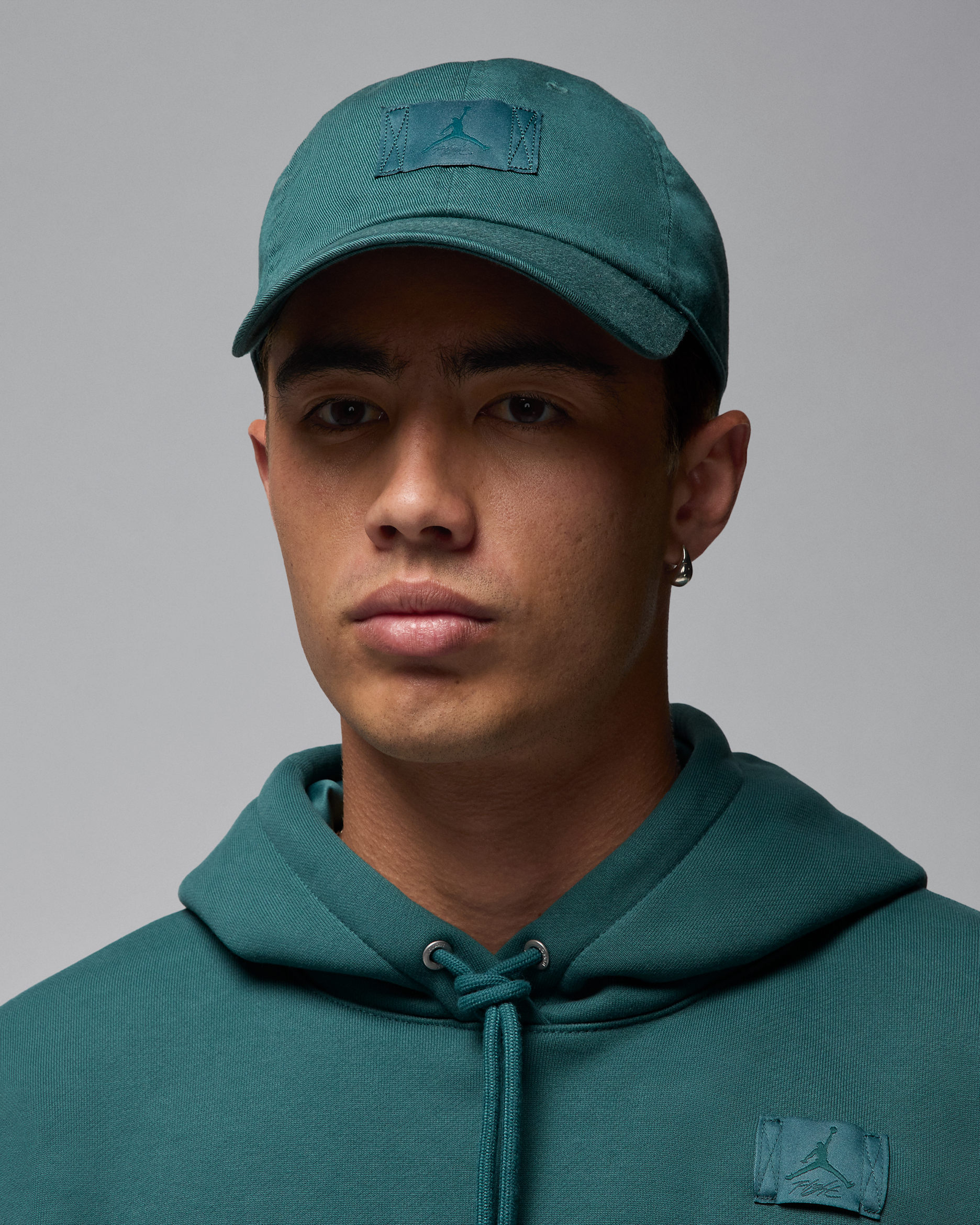 Jordan Club Cap Adjustable Hat - Oxidised Green/Dark Atomic Teal