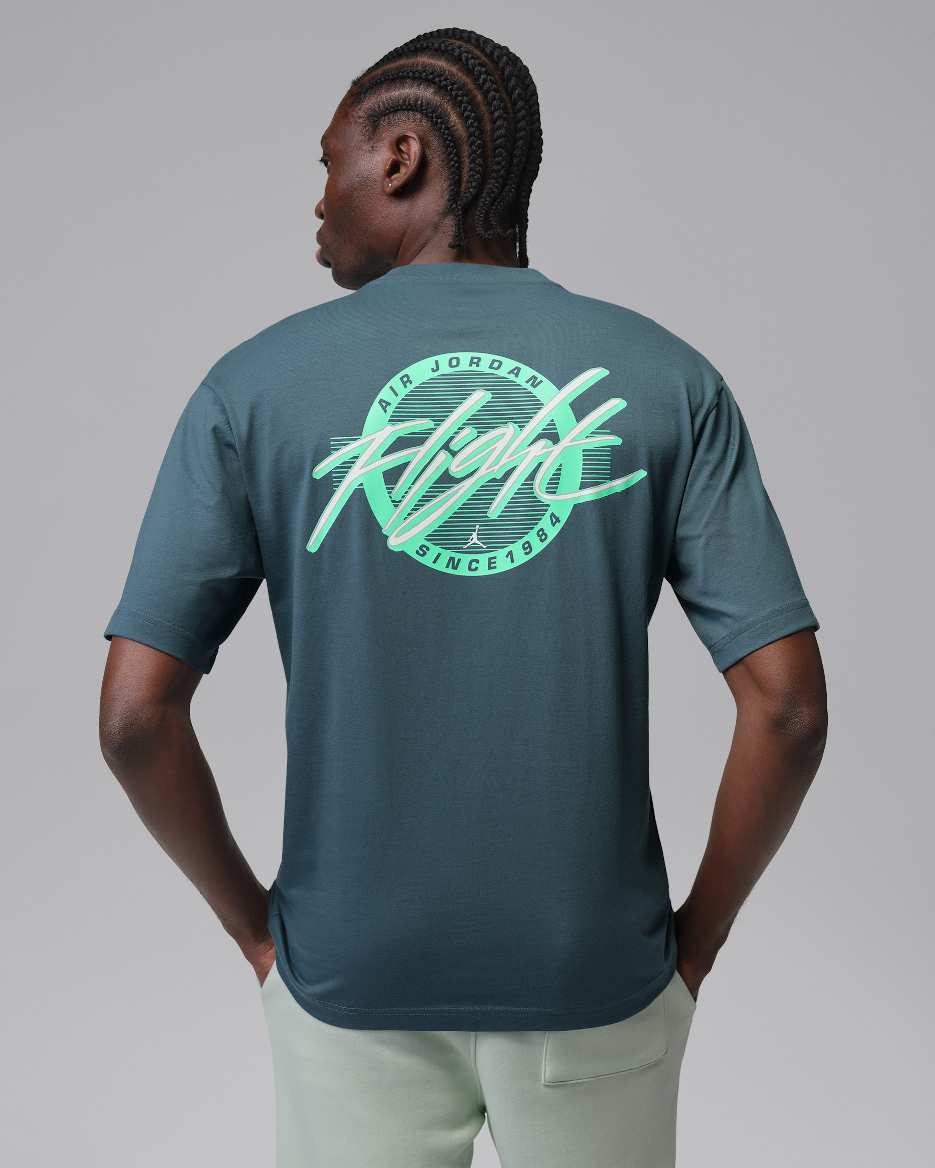 Jordan Flight Men's T-Shirt - Ash Green
