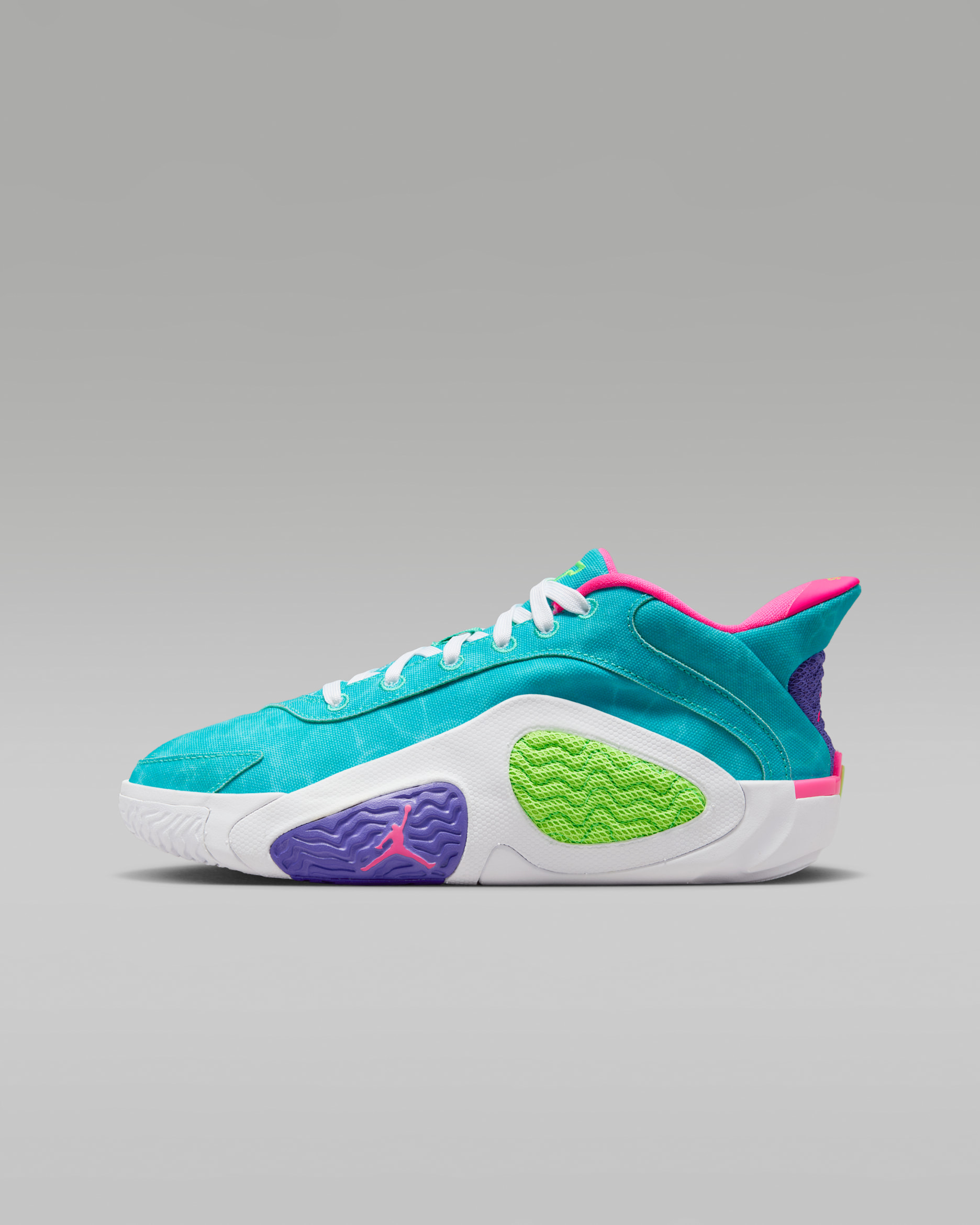 Tatum 2 Older Kids' Basketball Shoes - Hyper Jade/White/Hyper Pink/Green Strike