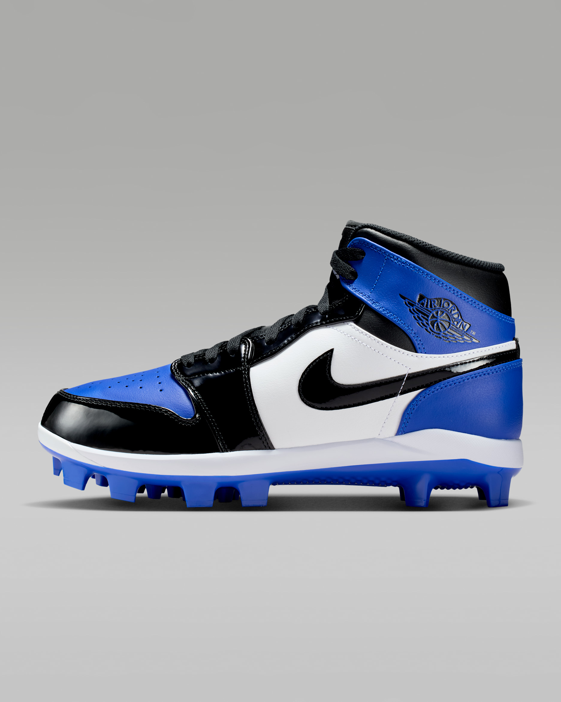 Jordan 1 Retro MCS Men's Baseball Cleats - Game Royal/White/Black