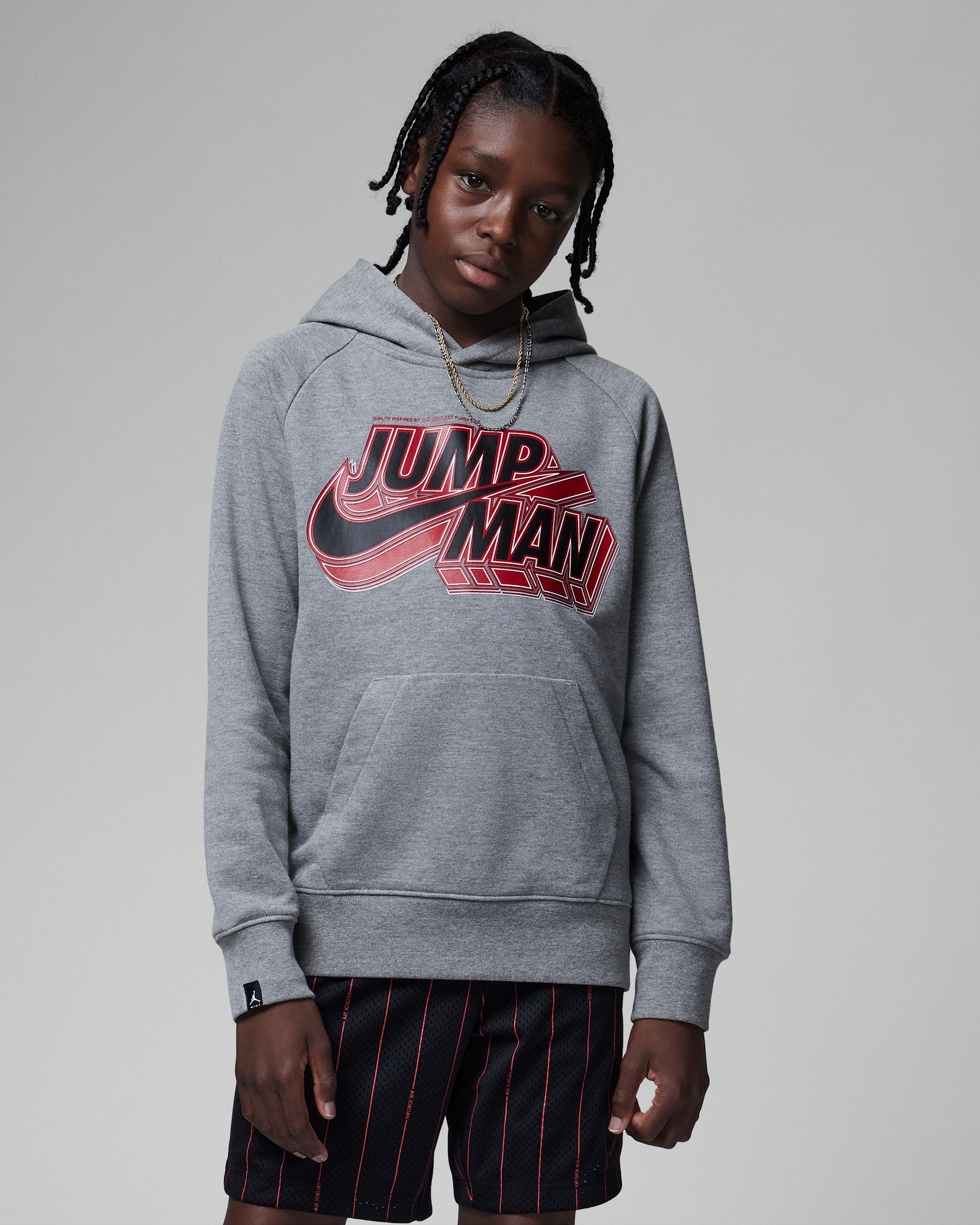 Jordan Hoodie für ältere Kinder - Carbon Heather