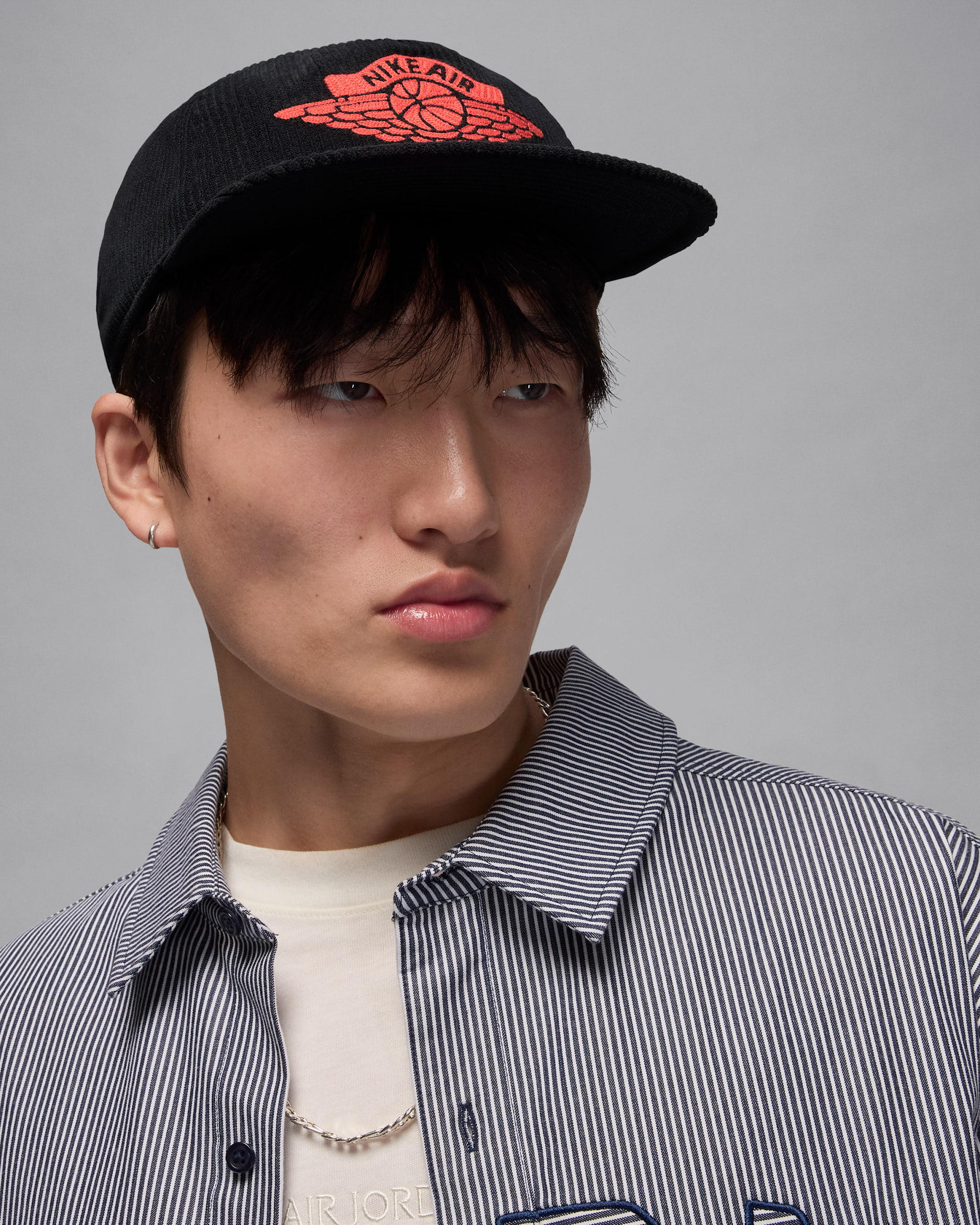 Jordan Pro Unstructured Hat - Black/Chile Red