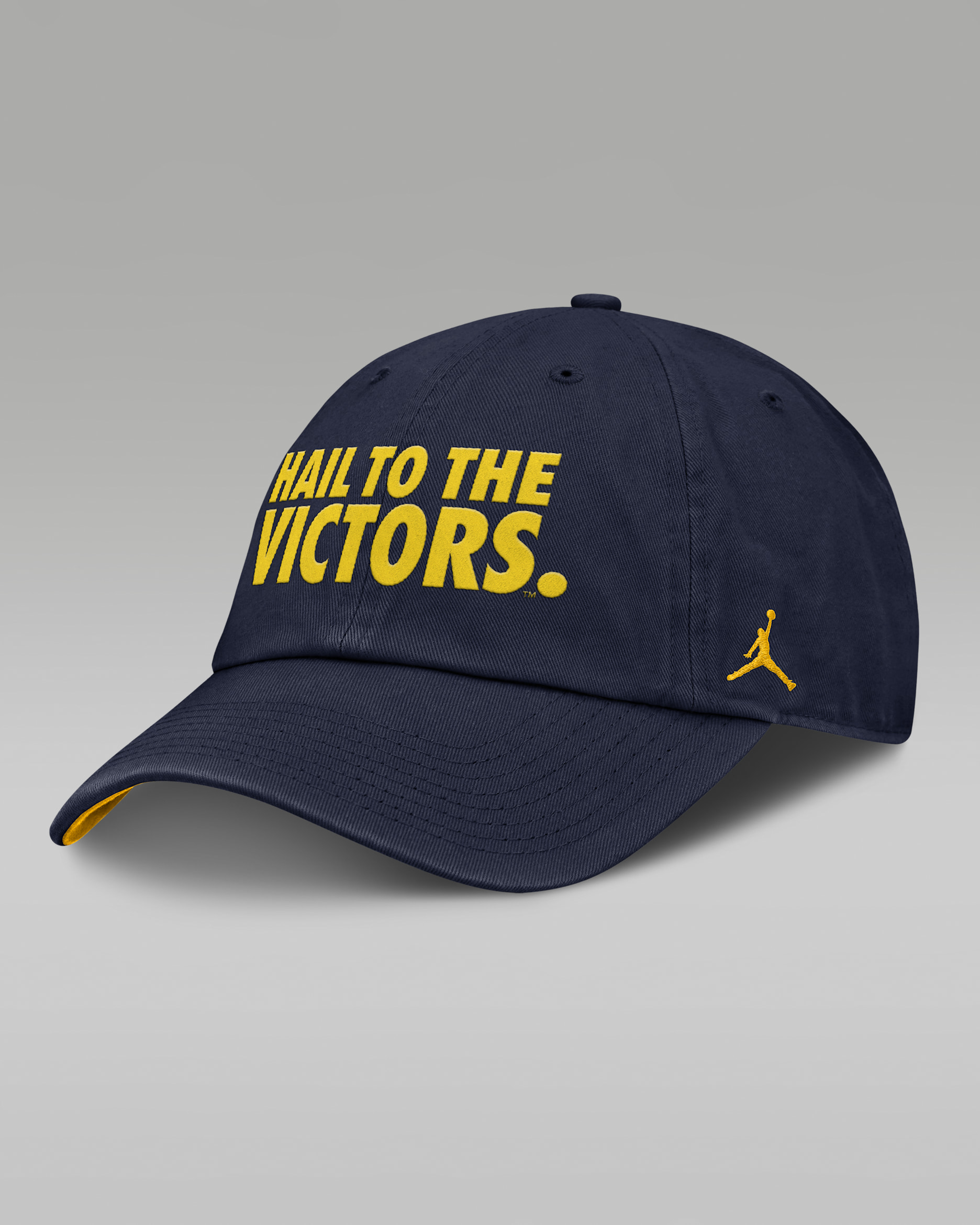 Michigan Primetime Chant Club Men's Jordan Brand College Adjustable Hat - Navy