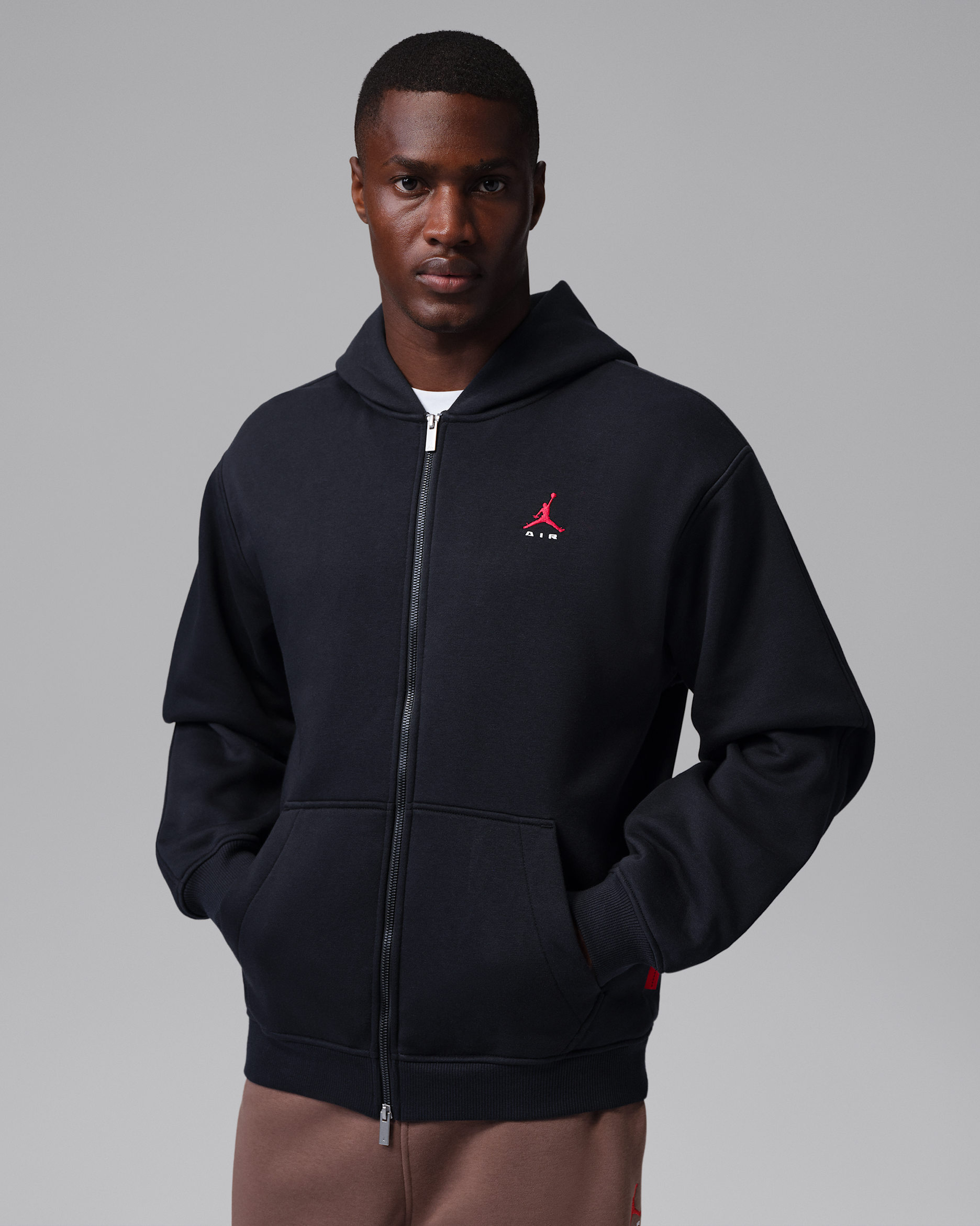 Felpa Con Cappuccio E Zip A Tutta Lunghezza Jordan Brooklyn Uomo Nike IT