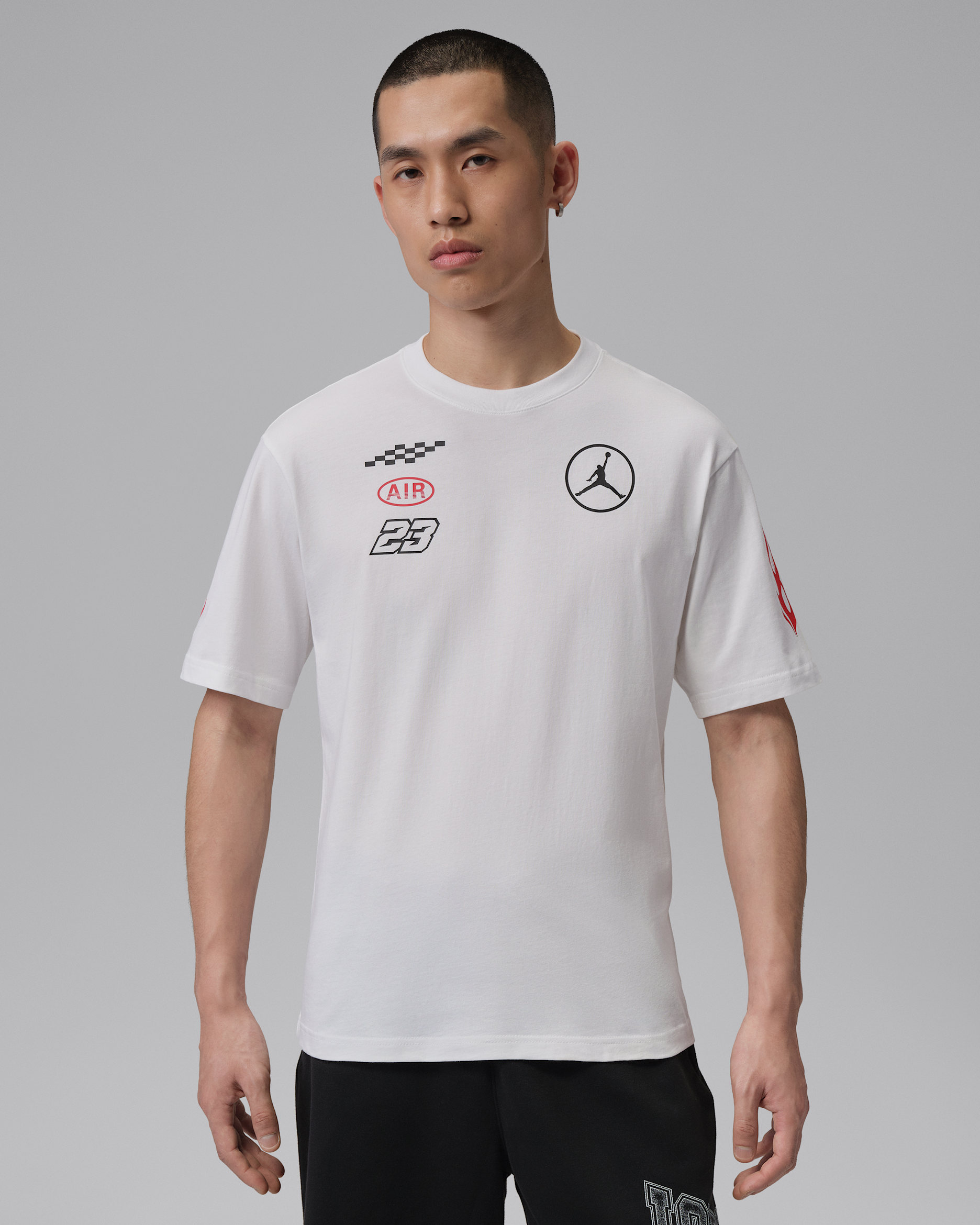 조던 남성 티셔츠 - 화이트