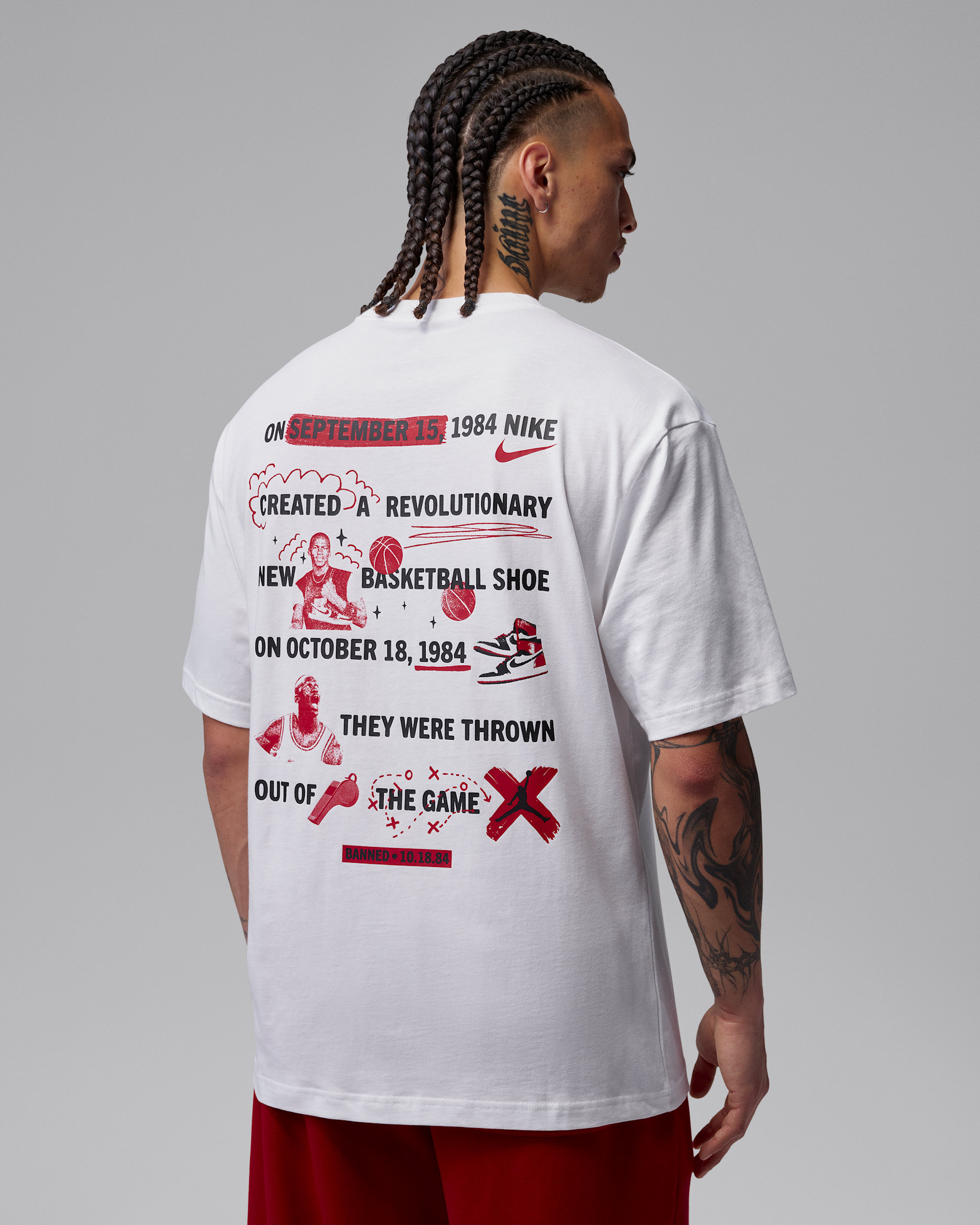 Jordan Brooklyn Men's T-Shirt - White